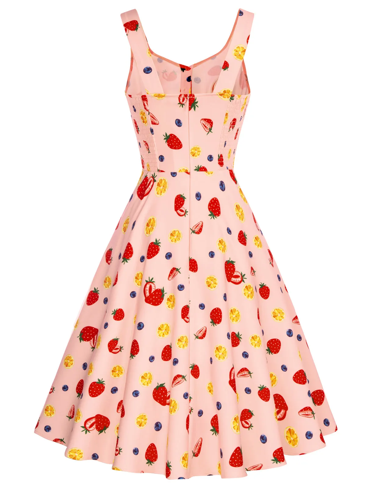 1950s Retro Vintage Sleeveless Homecoming Dresses Cocktail Party A-Line Dress for Summer