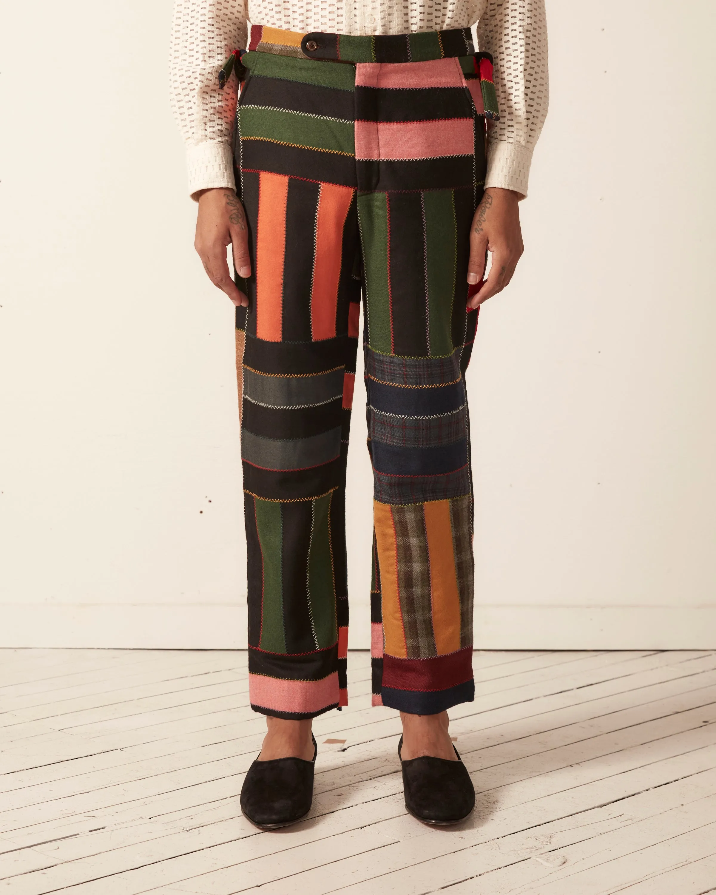 5-Bar Quilt Trousers