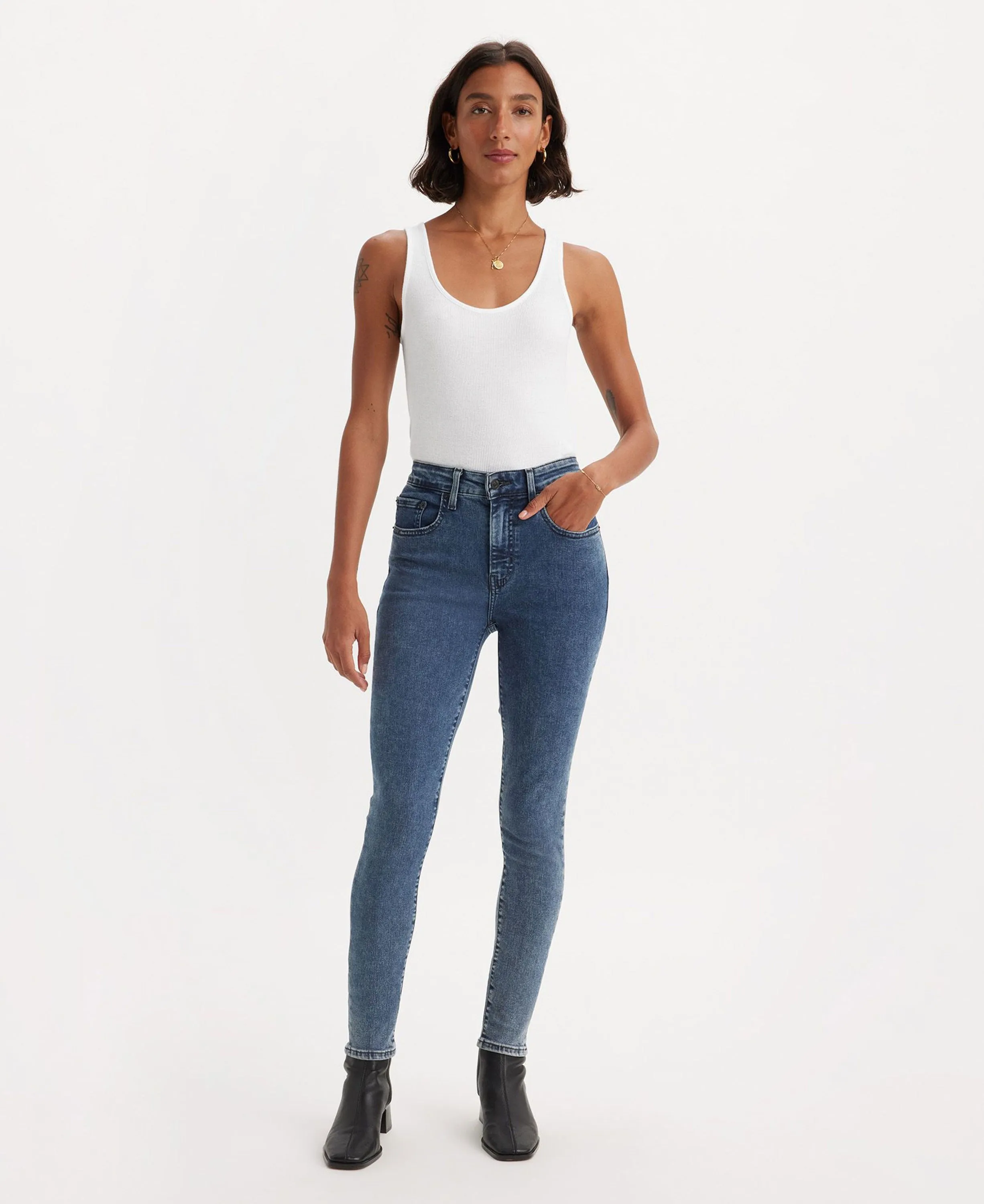 721 High Rise Skinny Jeans - Playing The Field