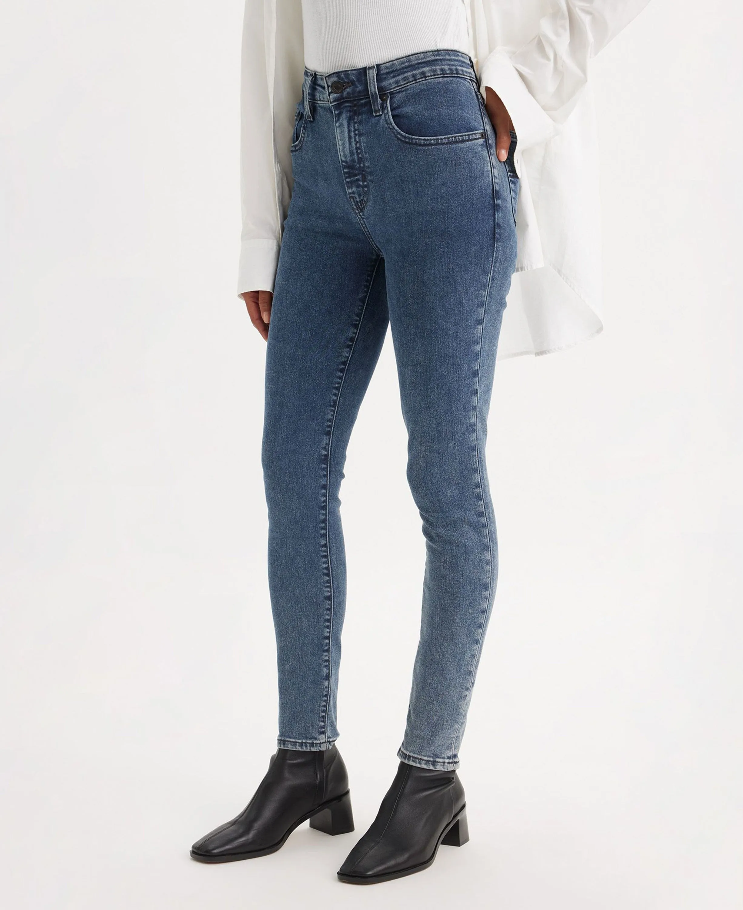 721 High Rise Skinny Jeans - Playing The Field