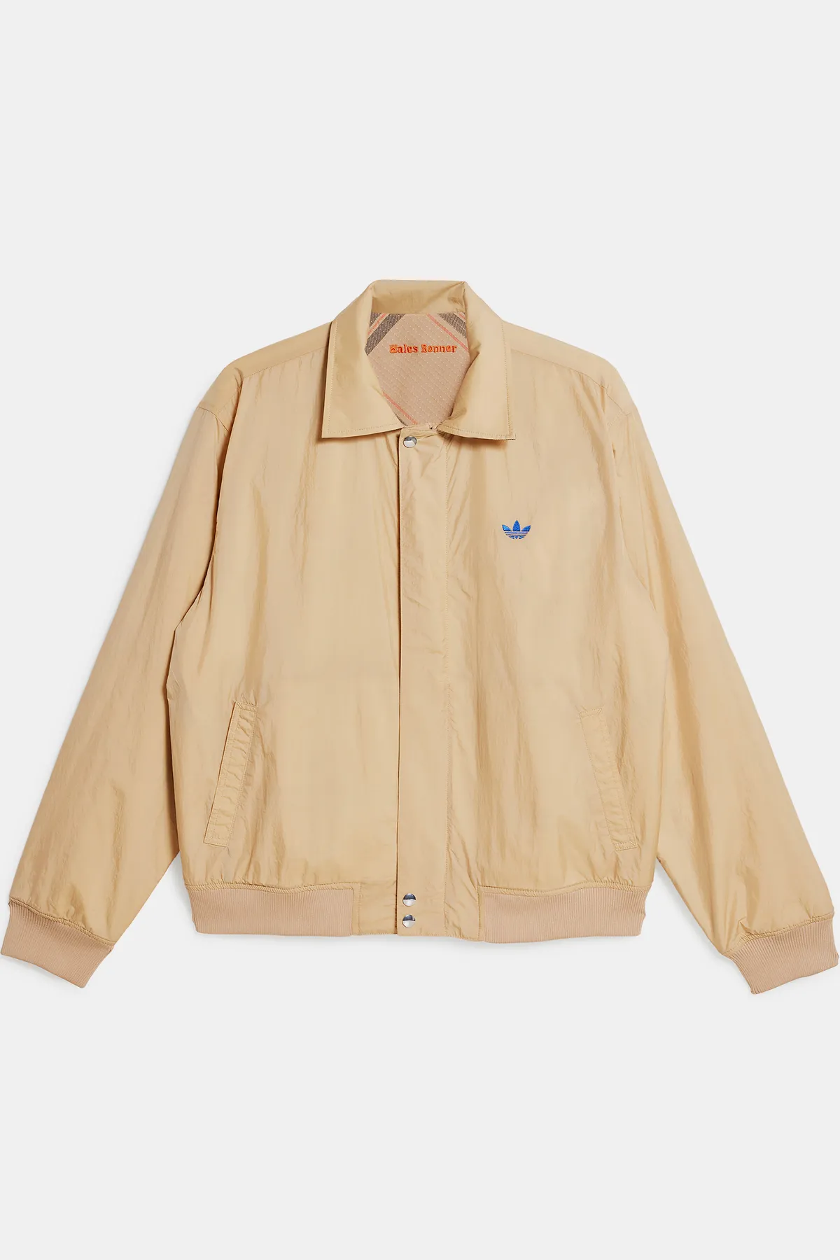 adidas x Wales Bonner Reversible Mac Jacket - Beige  / Check Jacq