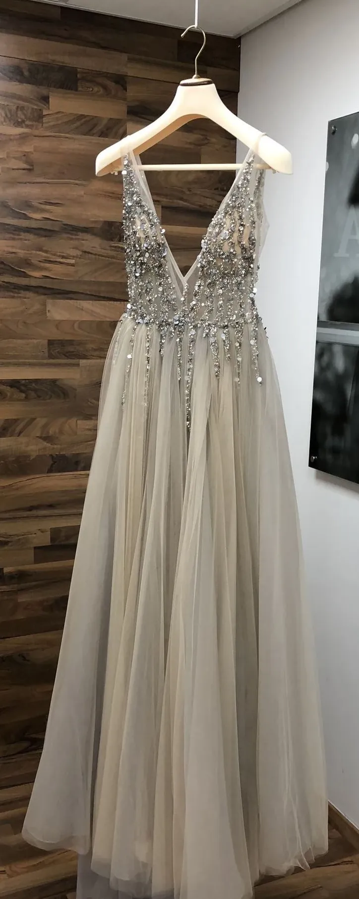 Affordable Prom Dress Sheer Top, Evening Dress ,Winter Formal Dress, Pageant Dance Dresses, Graduation School Party Gown, PC0285