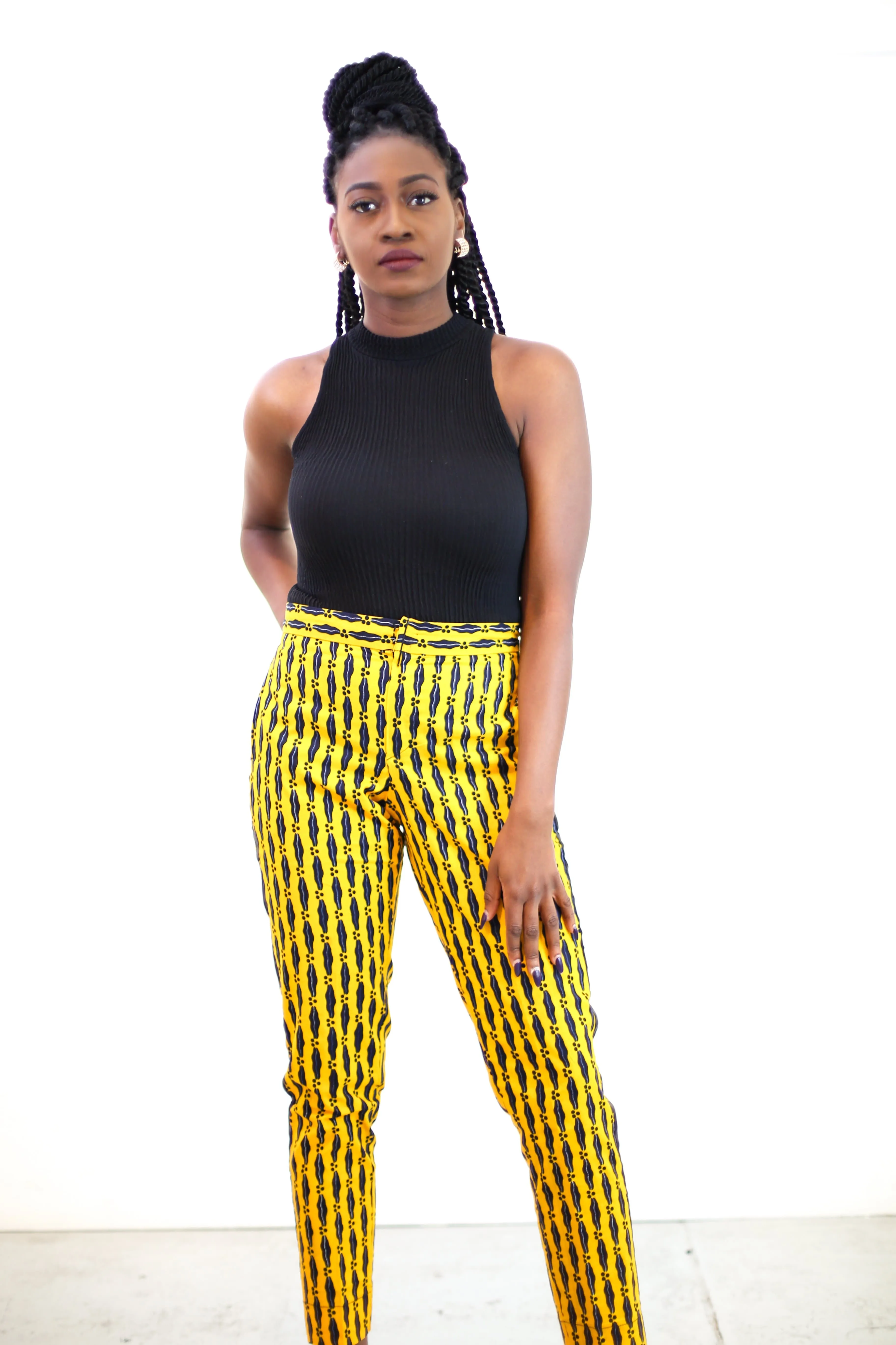 African Print Ankara Trousers