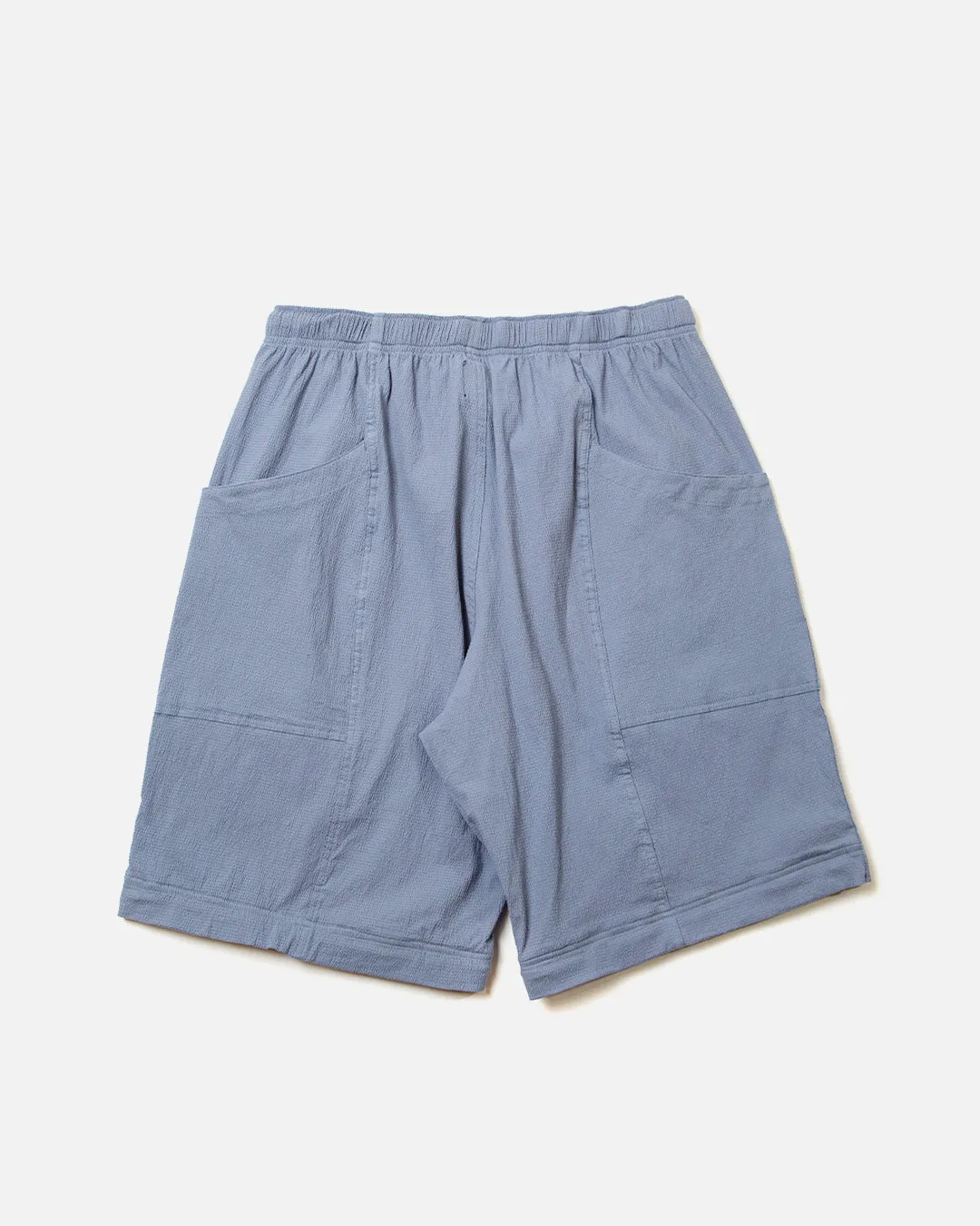 Alpinist Seersucker Convertible Pant - Slate Blue