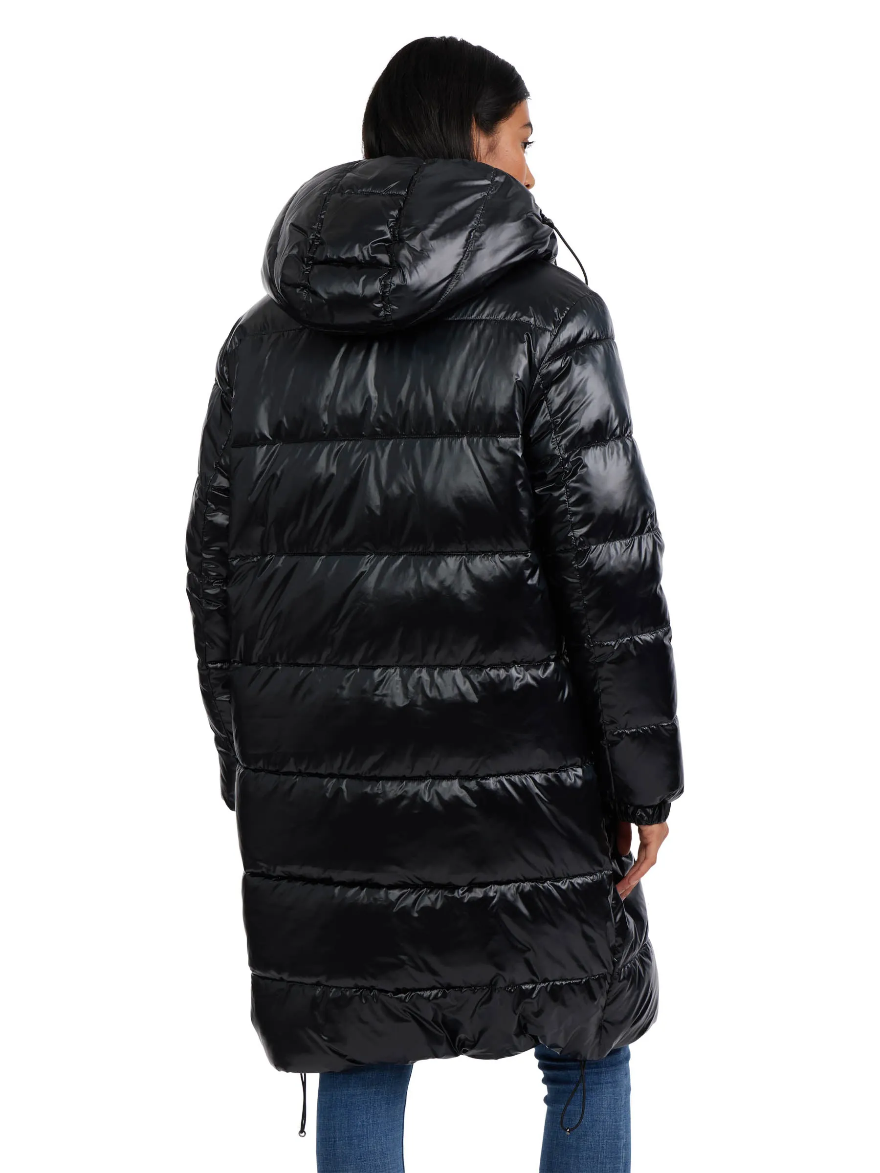 Alsephina Women's Reversible Long Puffer Jacket