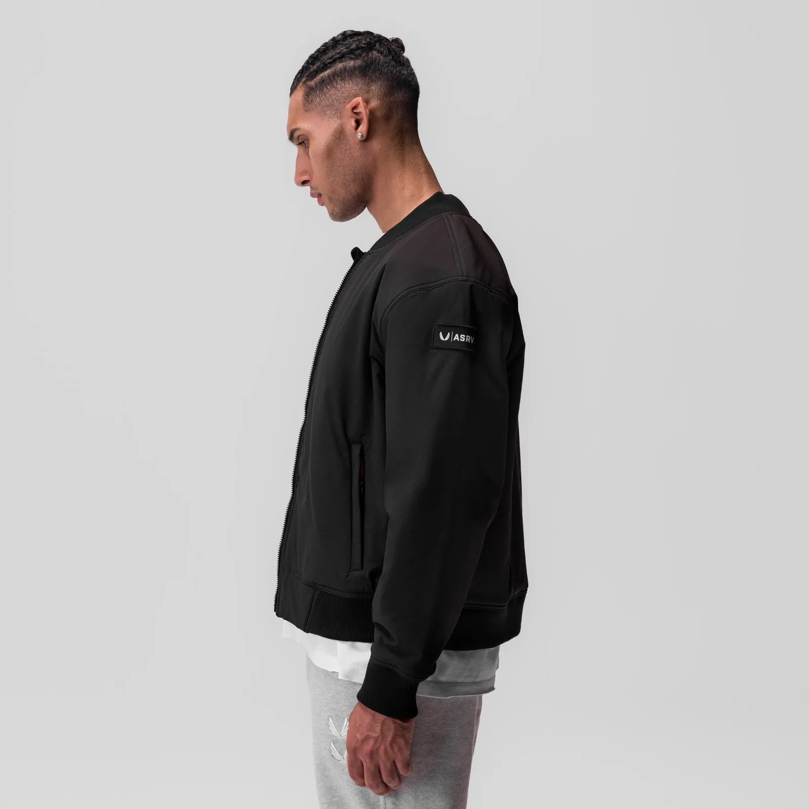 ASRV Ripstop Bomber Jacket - Black