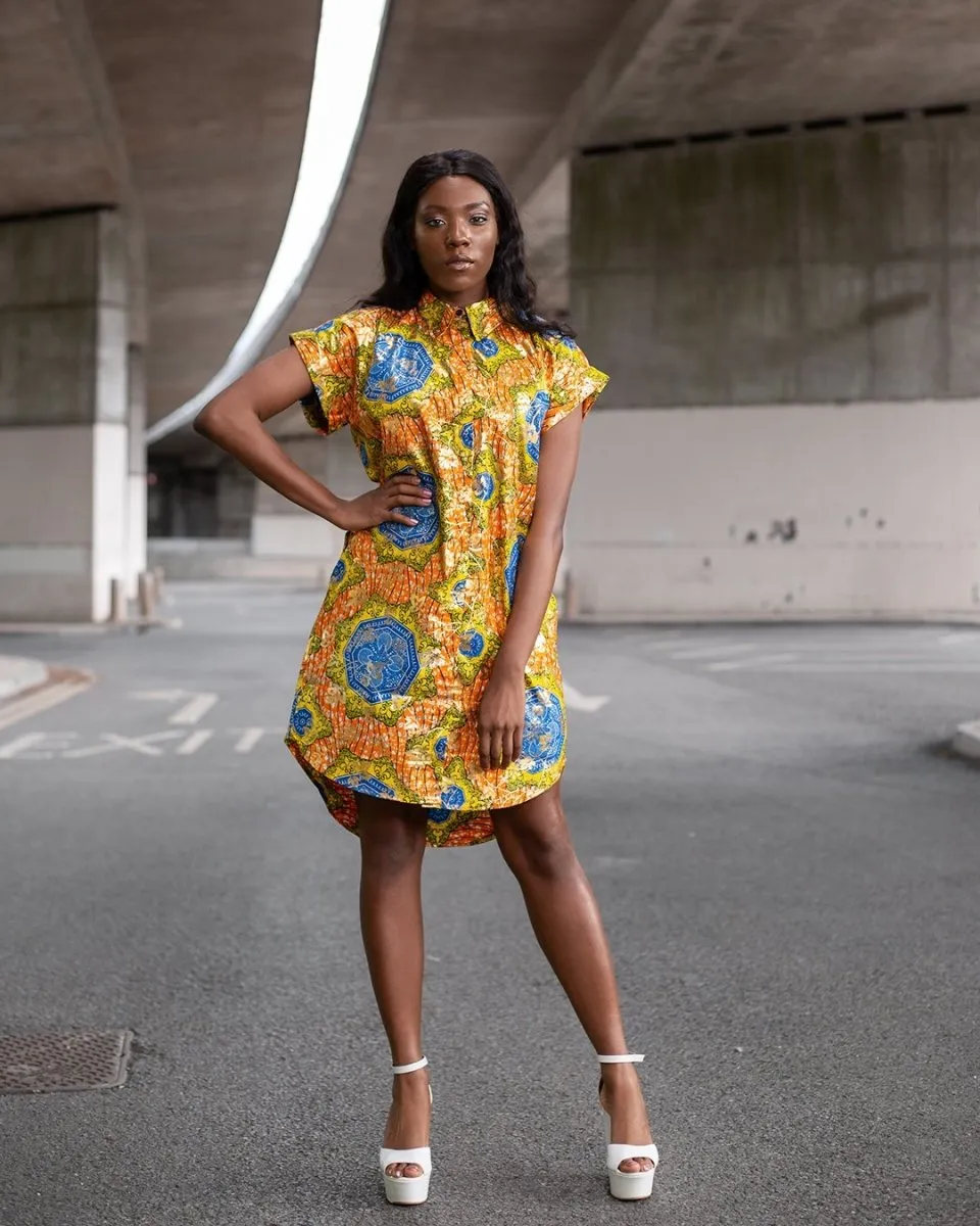 Beautiful Gold African Dress