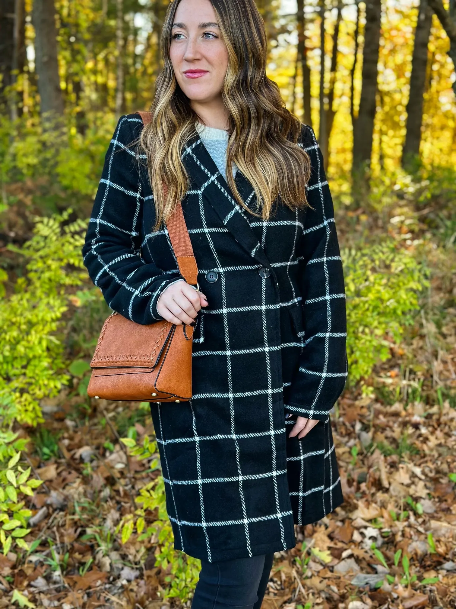 Black Plaid Jacket