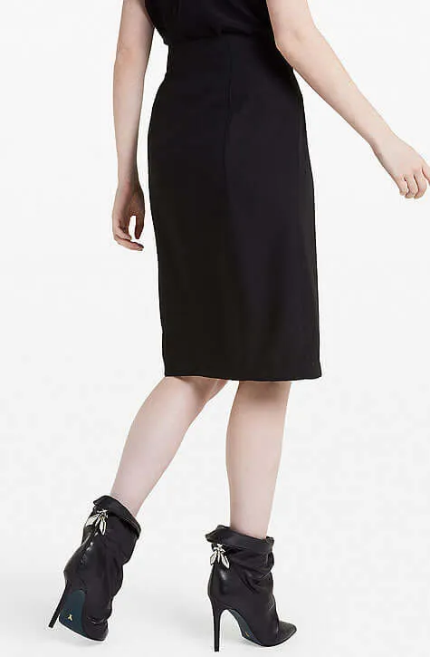 Black Skirt with side slit