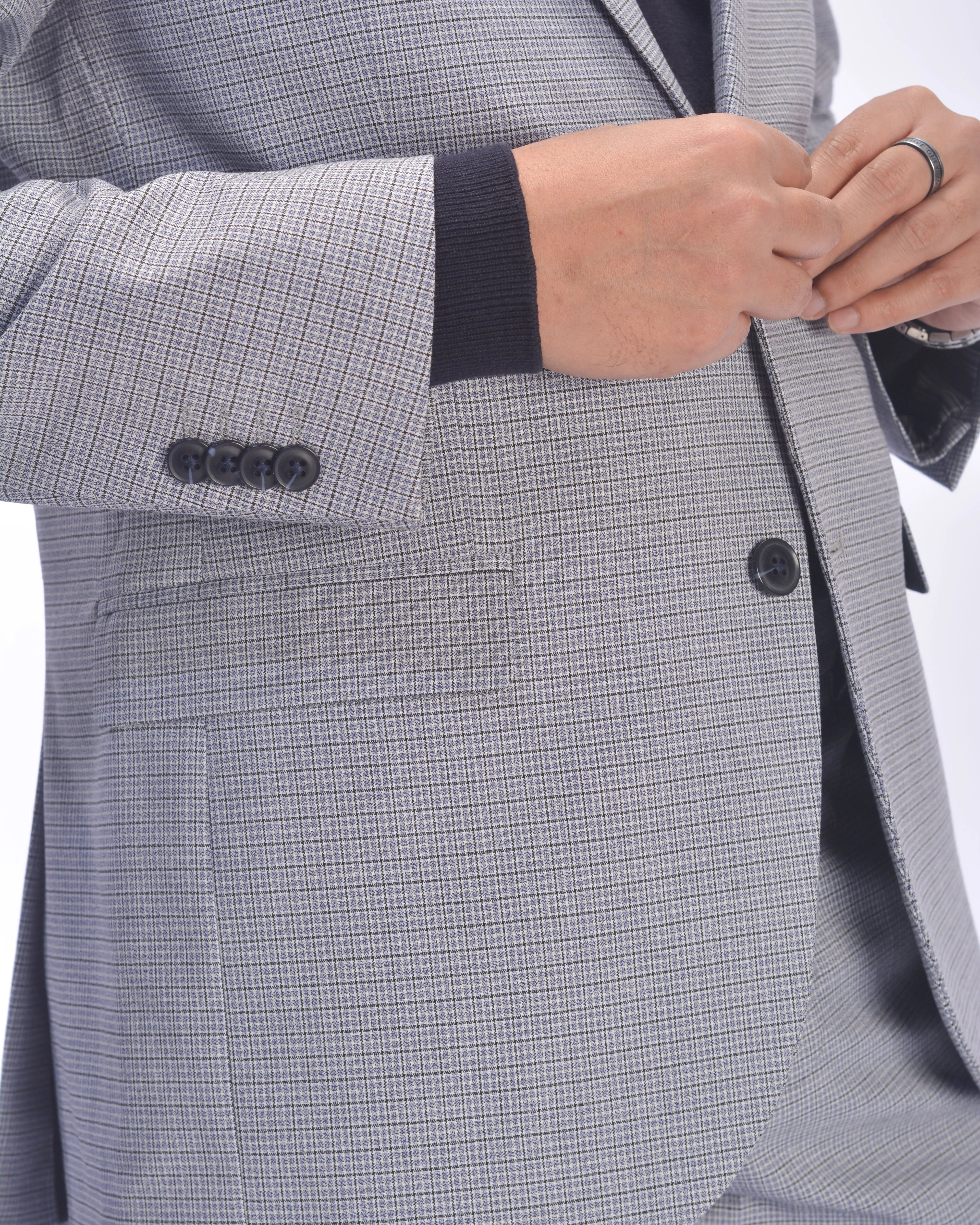 Blackberrys 2 Pcs Suits In Grey Check