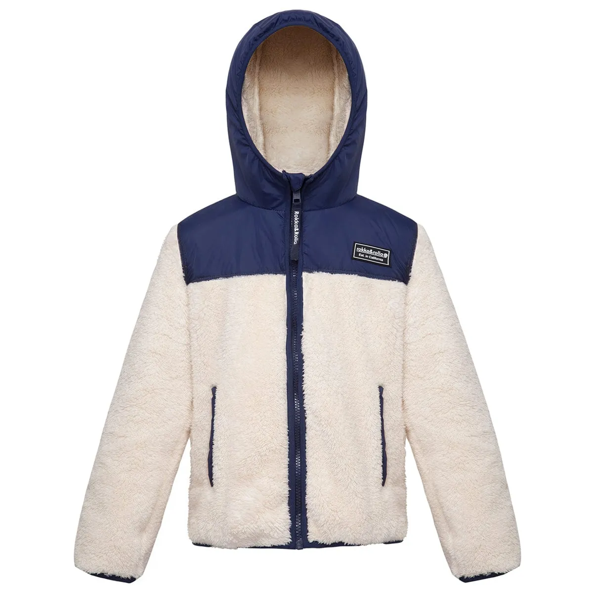 Boys' Sherpa Fleece Lined Jacket