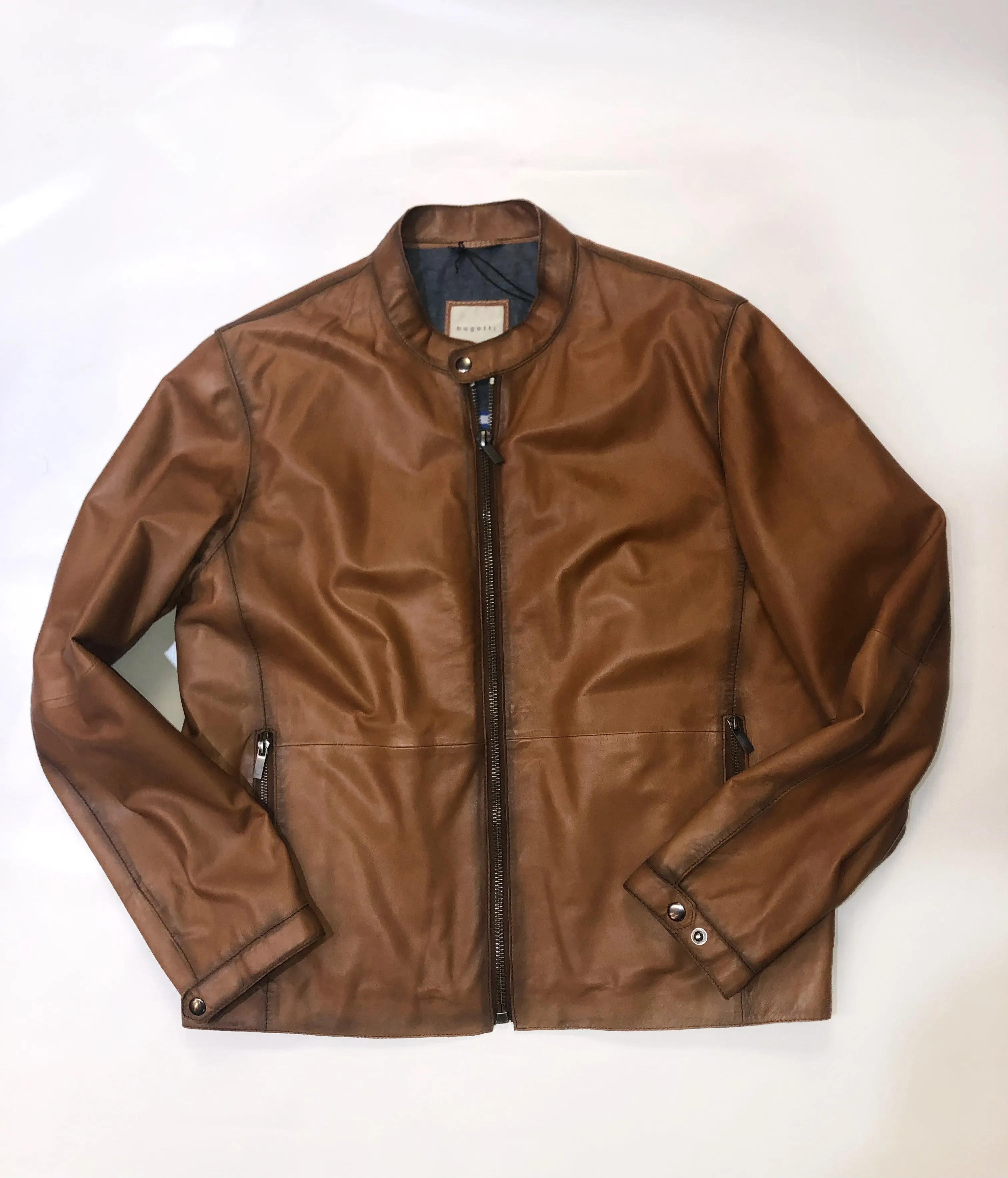 Bugatti - Cognac Leather Jacket