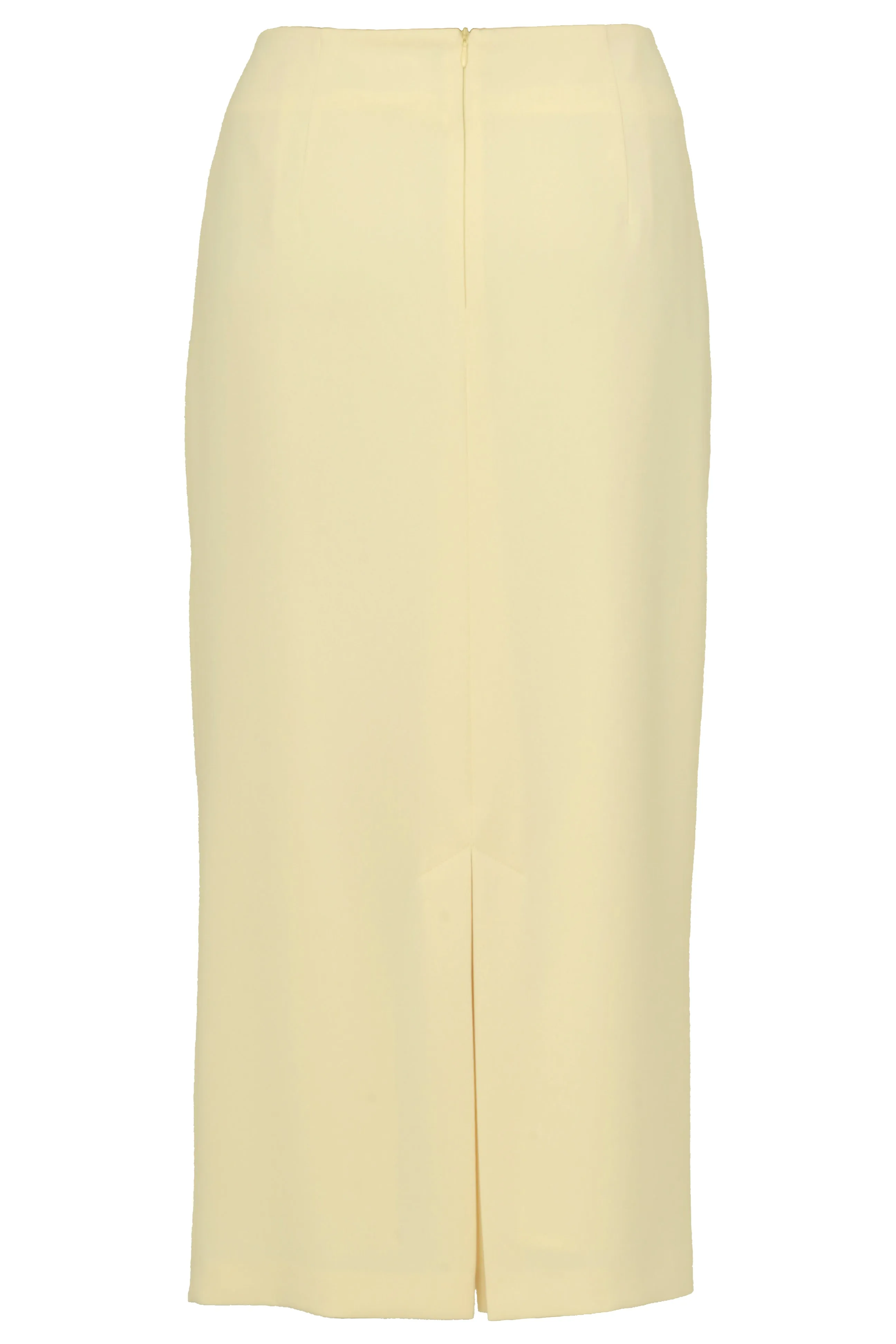 Busy Clothing Womens Lemon Yellow Long Skirt