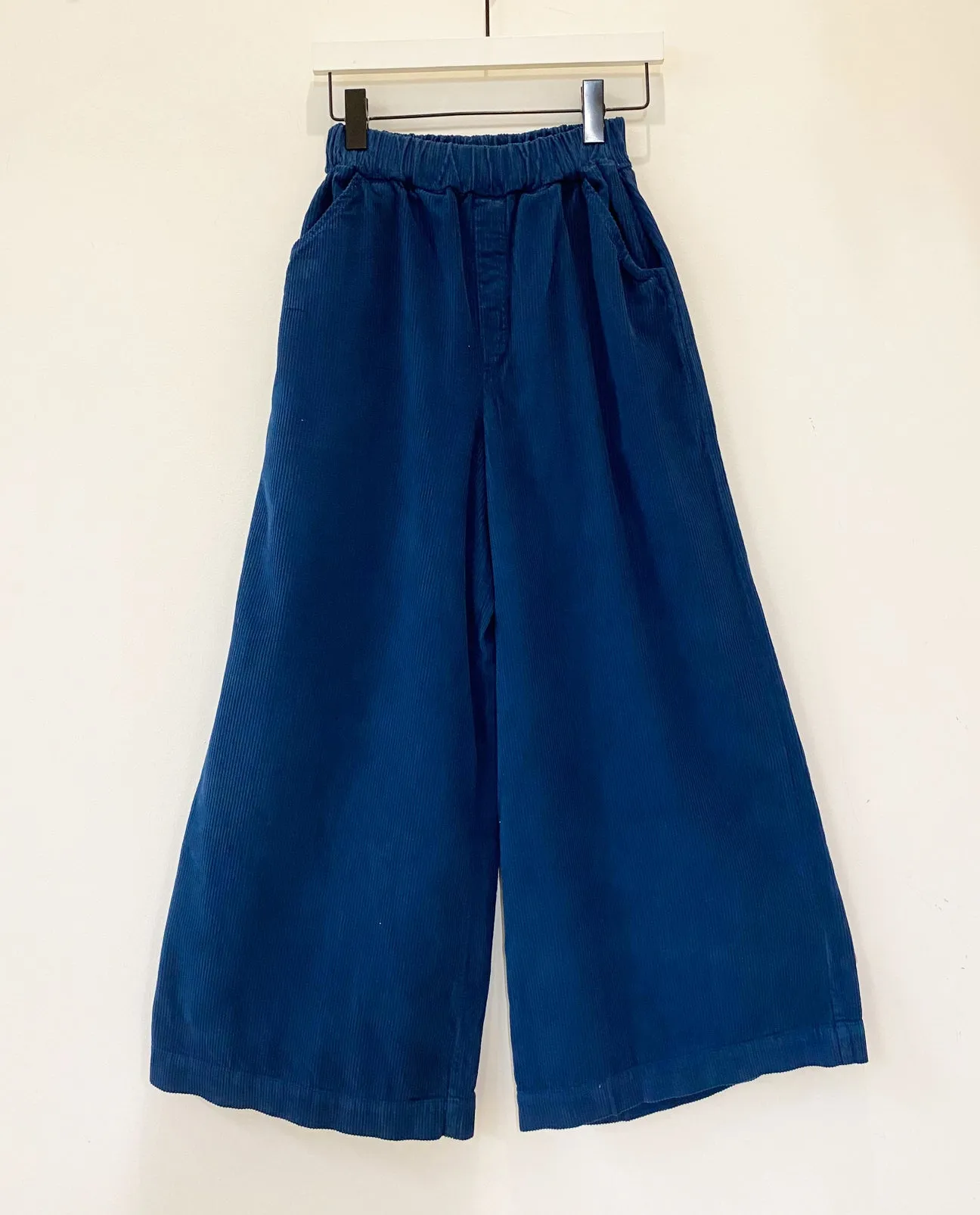 Caitlin Organic Cotton Cord Trouser in Navy