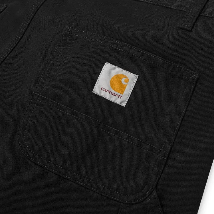 Carhartt Ruck Single Knee Pant - Black Rinsed  Millington Cotton