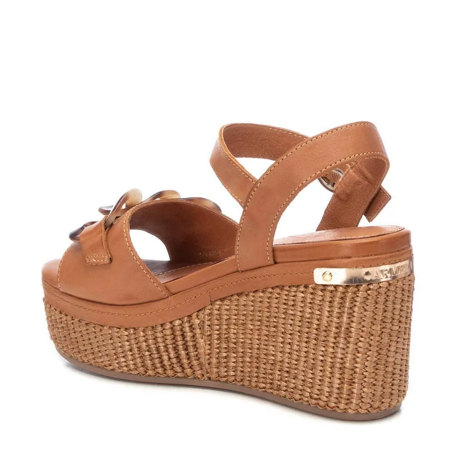 Carmela tan wedge 160725