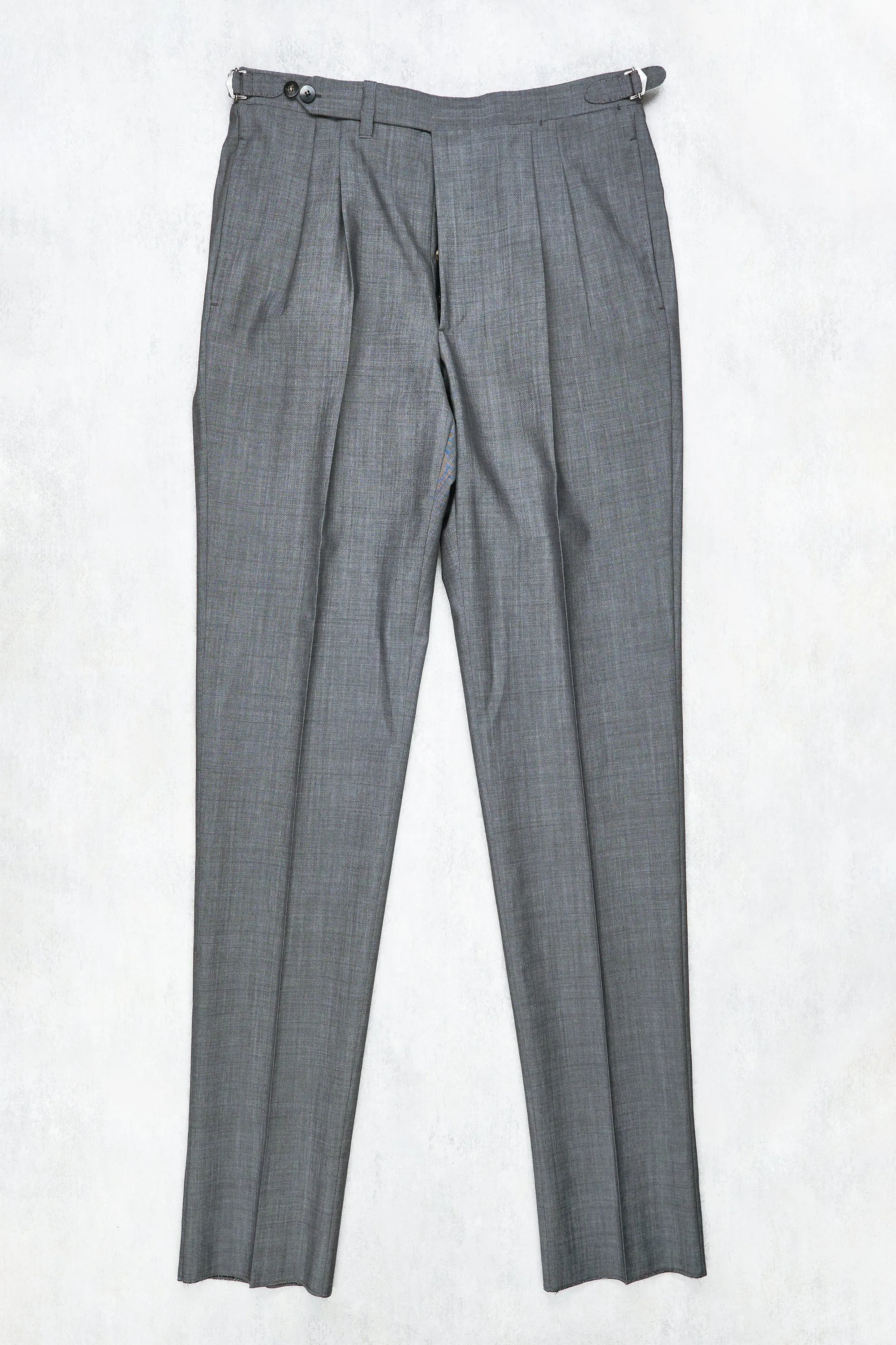 Cesare Attolini Grey Wool/Mohair Suit