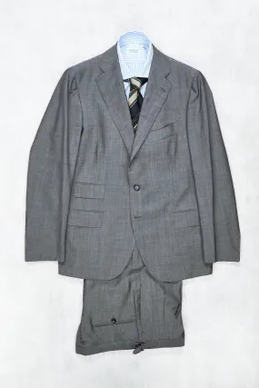 Cesare Attolini Grey Wool/Mohair Suit