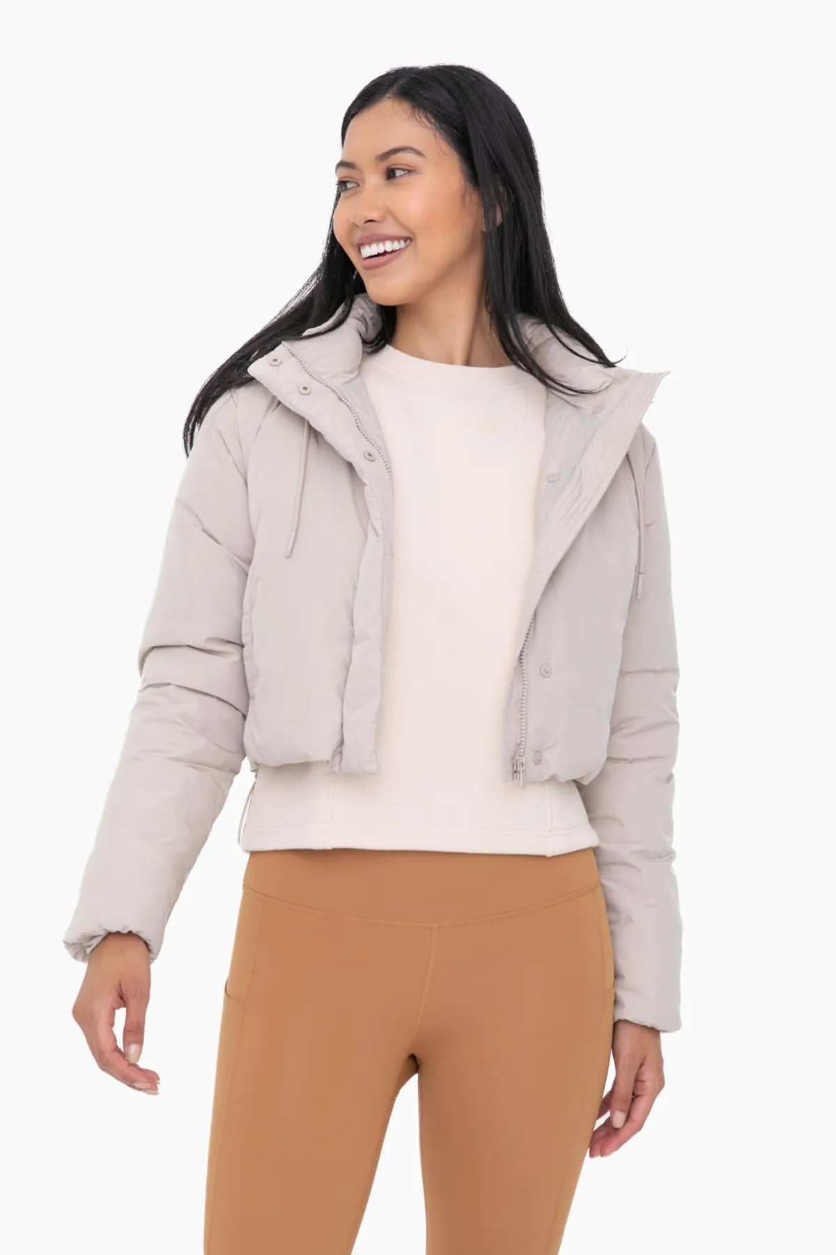 Chill Out Cropped Puffer Jacket