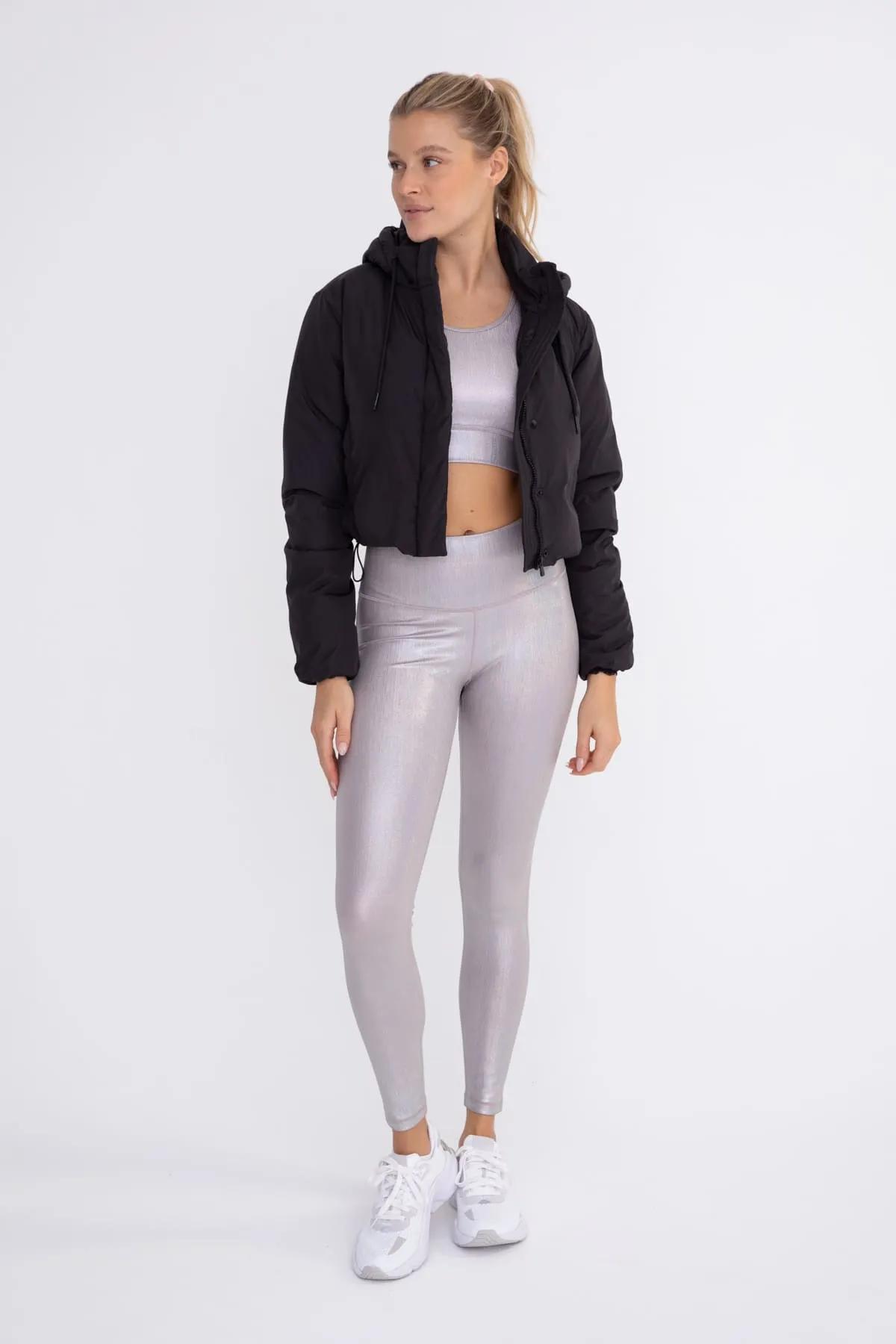 Chill Out Cropped Puffer Jacket