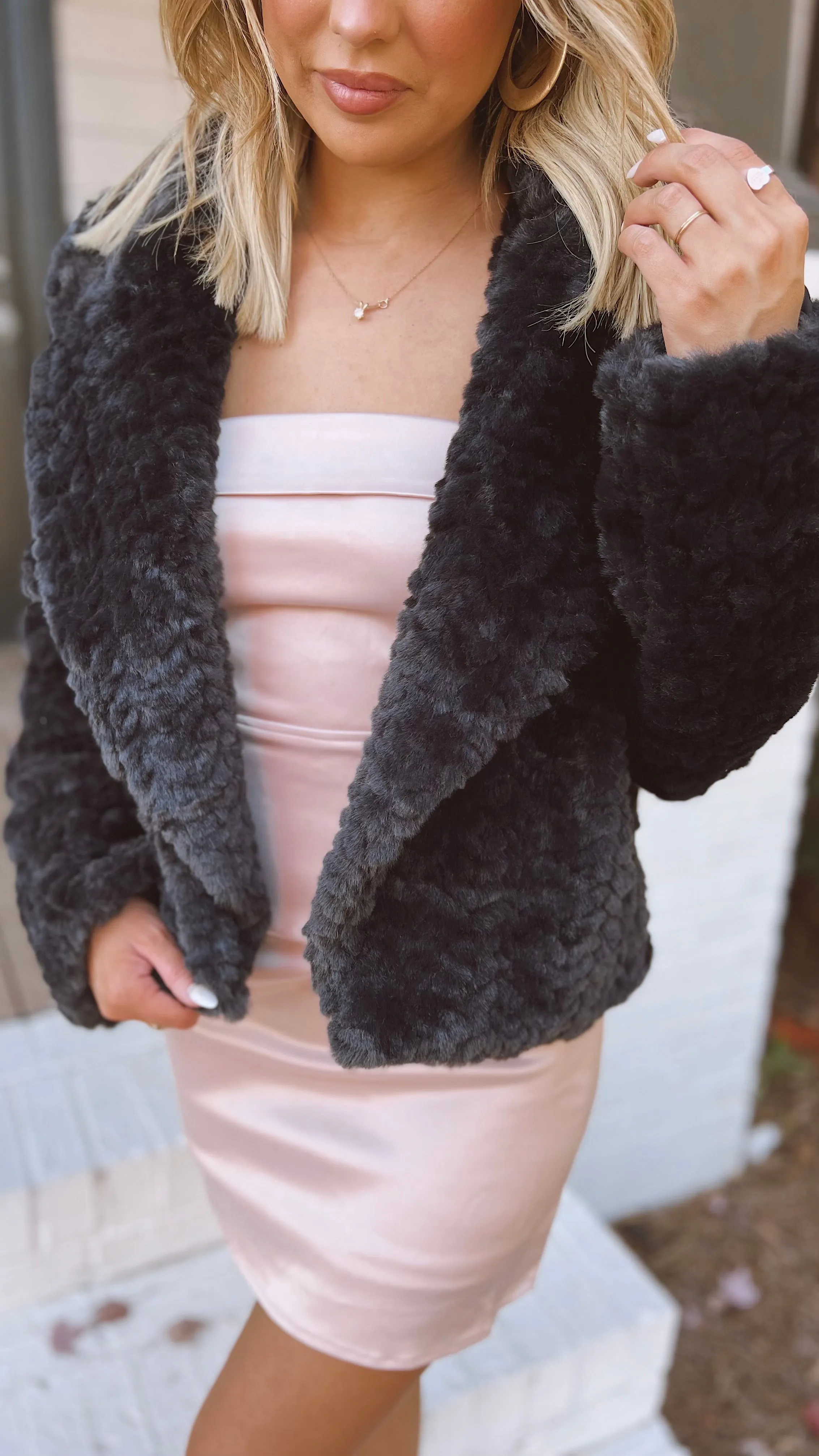 Chilly Nights II Faux Fur Jacket