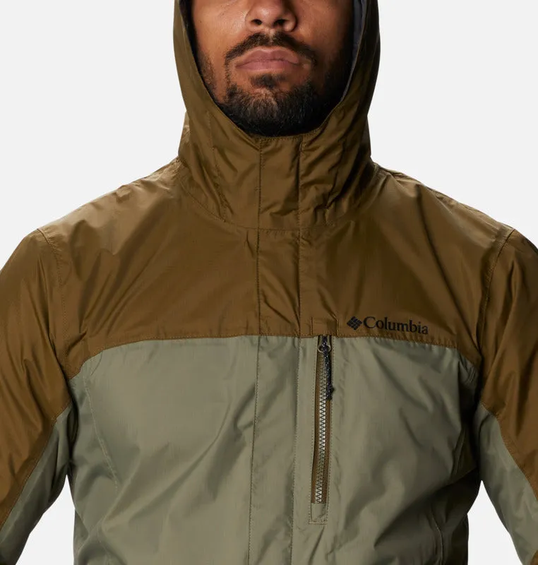 Columbia Pouring Adventure II Waterproof Jacket-KHAKI