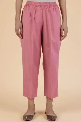 Coral Pink Trousers