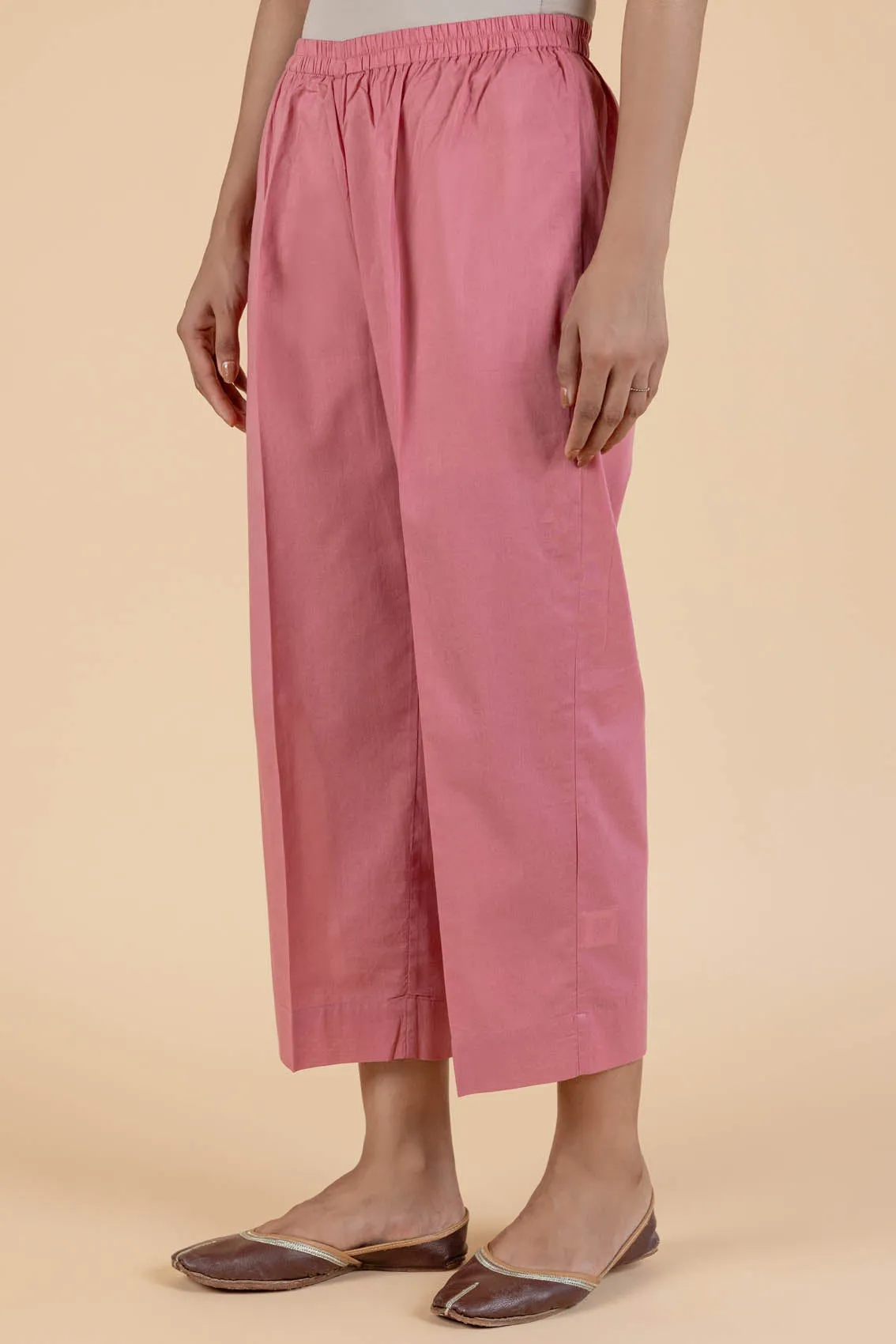 Coral Pink Trousers