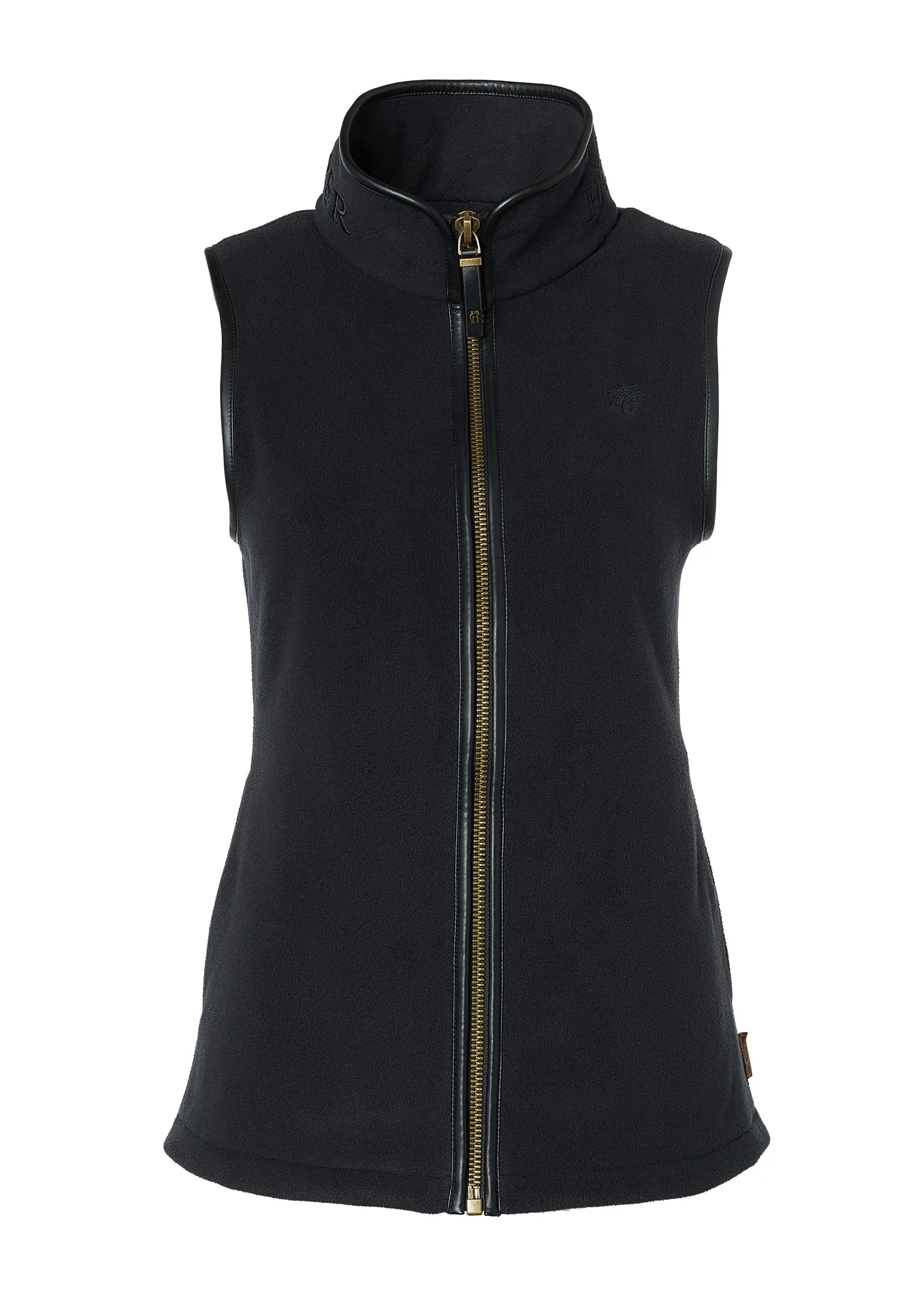 Country Fleece Gilet (Black)