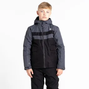 Dare2b Kids Remarkable II Ski Jacket-EBONY BLACK