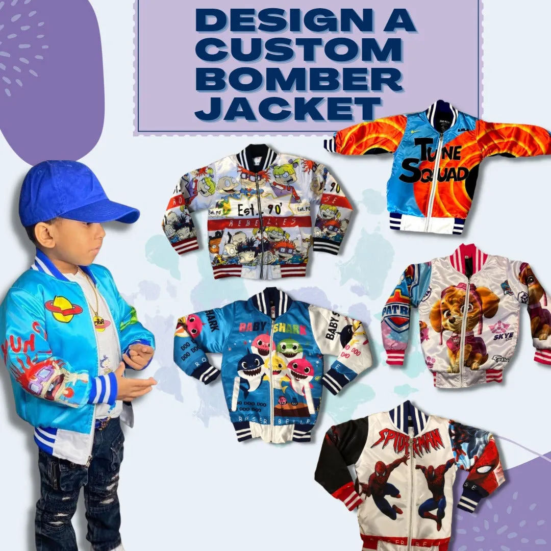 Design a Satin Bomber jacket