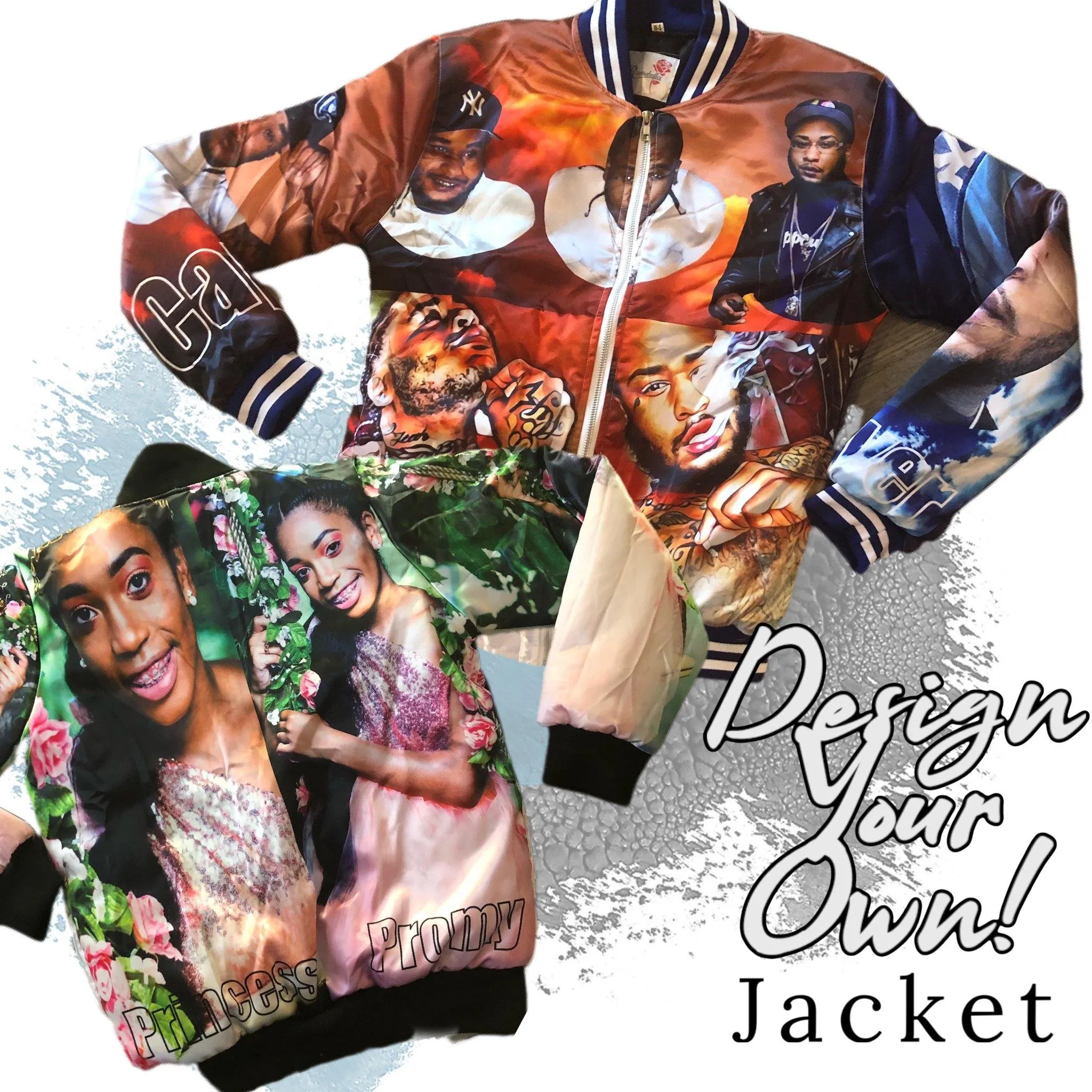 Design a Satin Bomber jacket