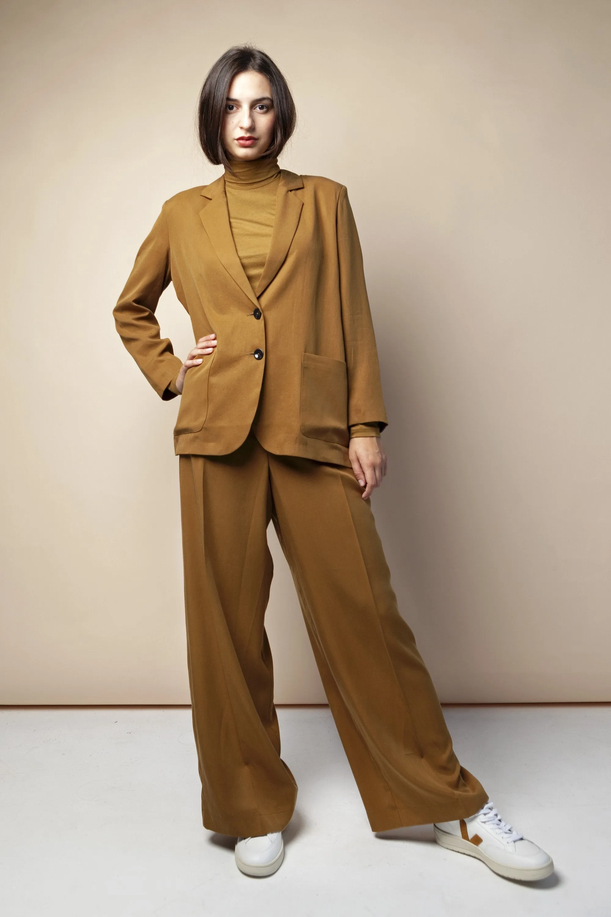 dido trousers golden olive