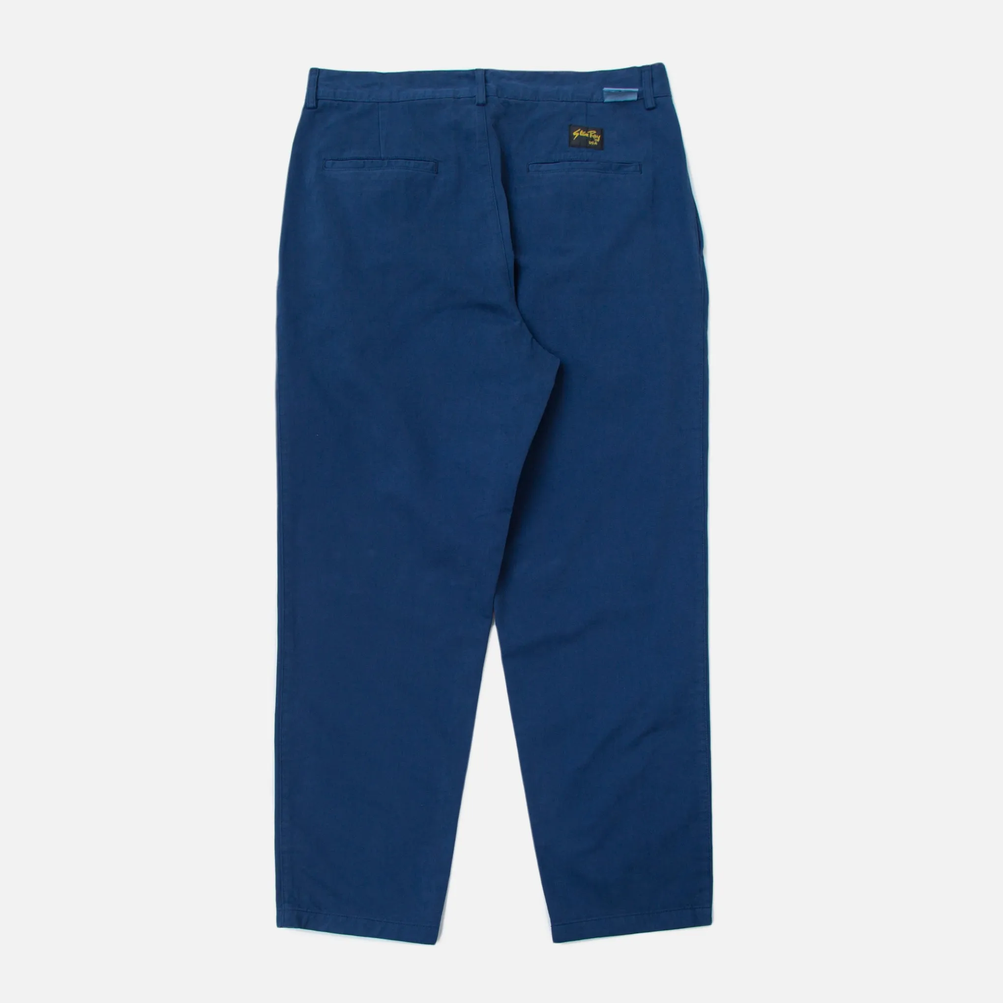 Double Pleat Chino - Navy