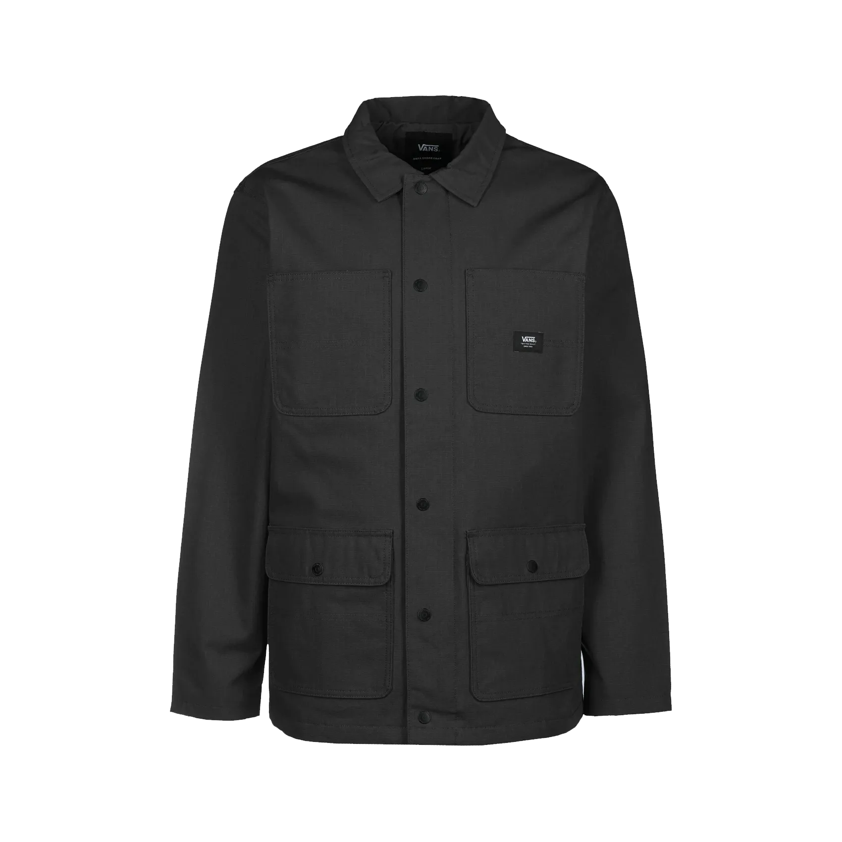 Drill Chore Coat - Black