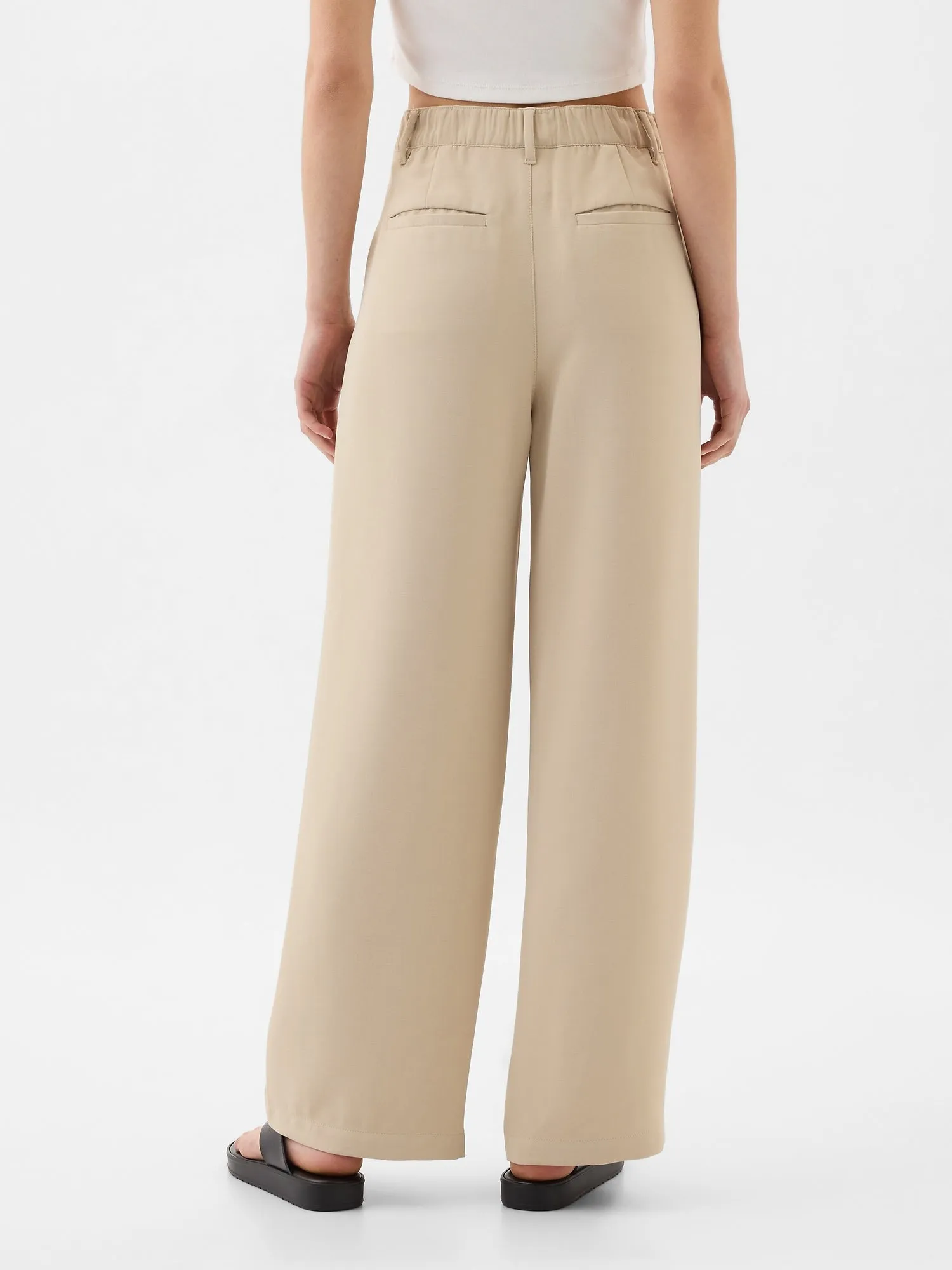 Easy Crepe Trousers