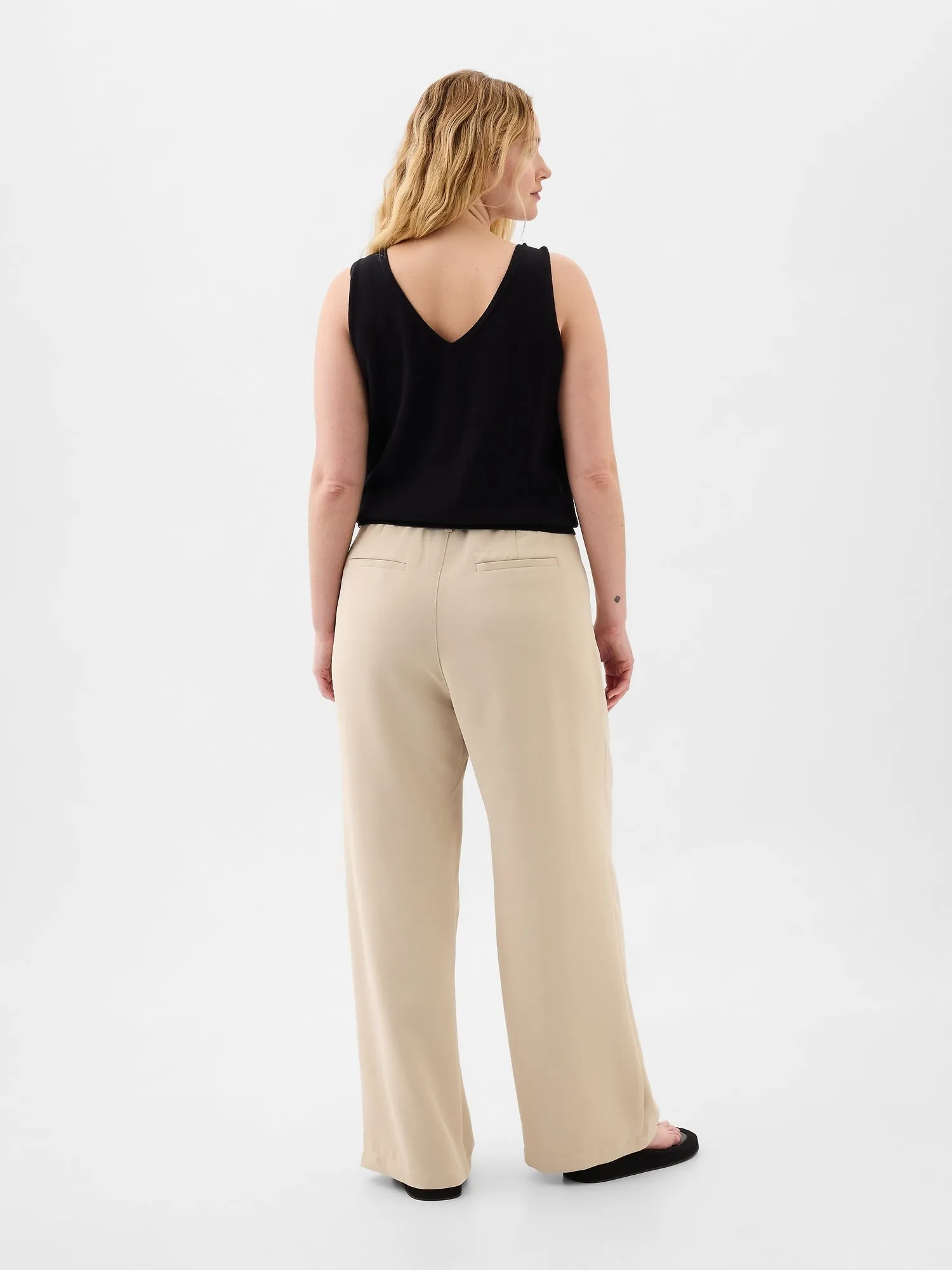 Easy Crepe Trousers