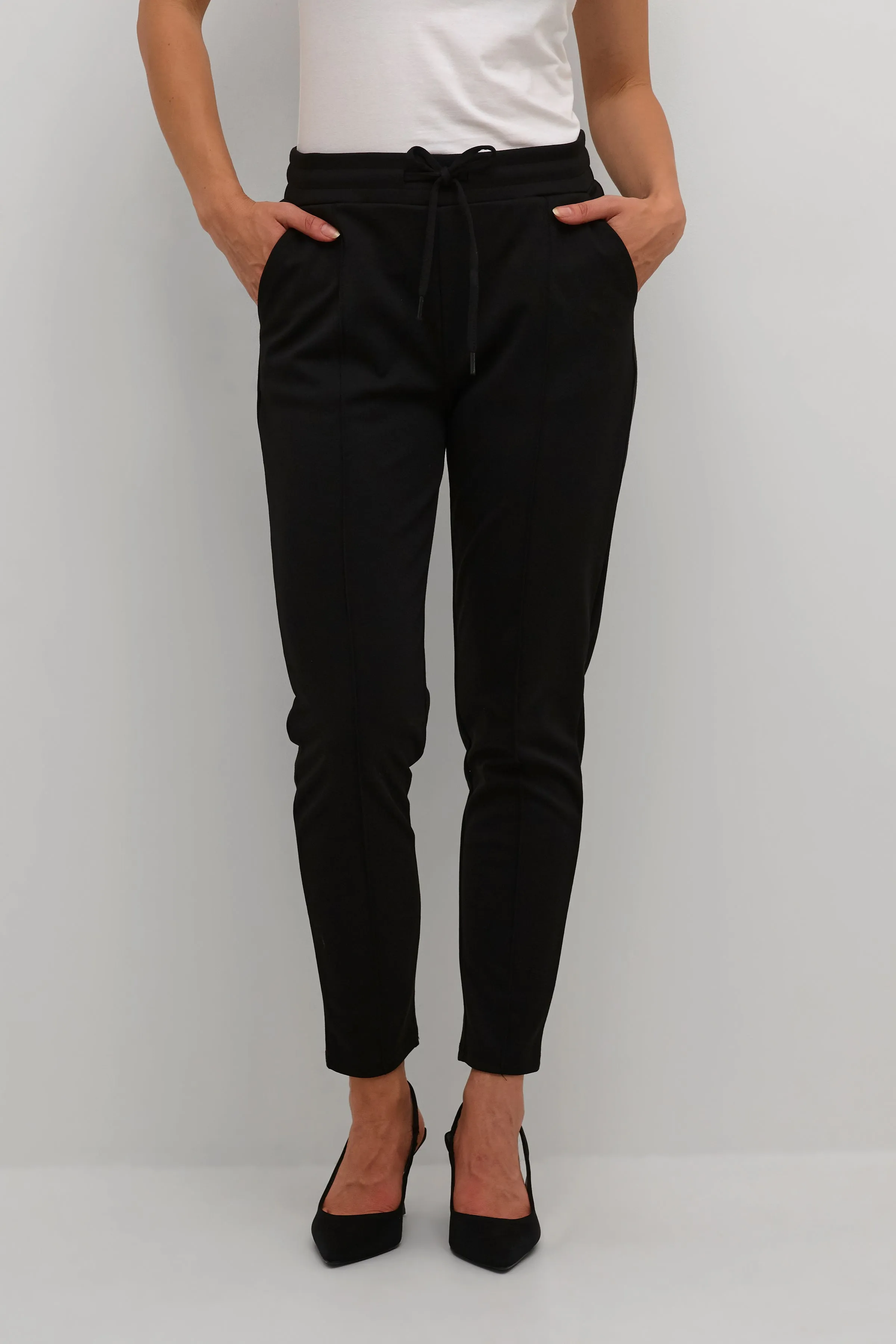 Eloise Jersey Trousers Black