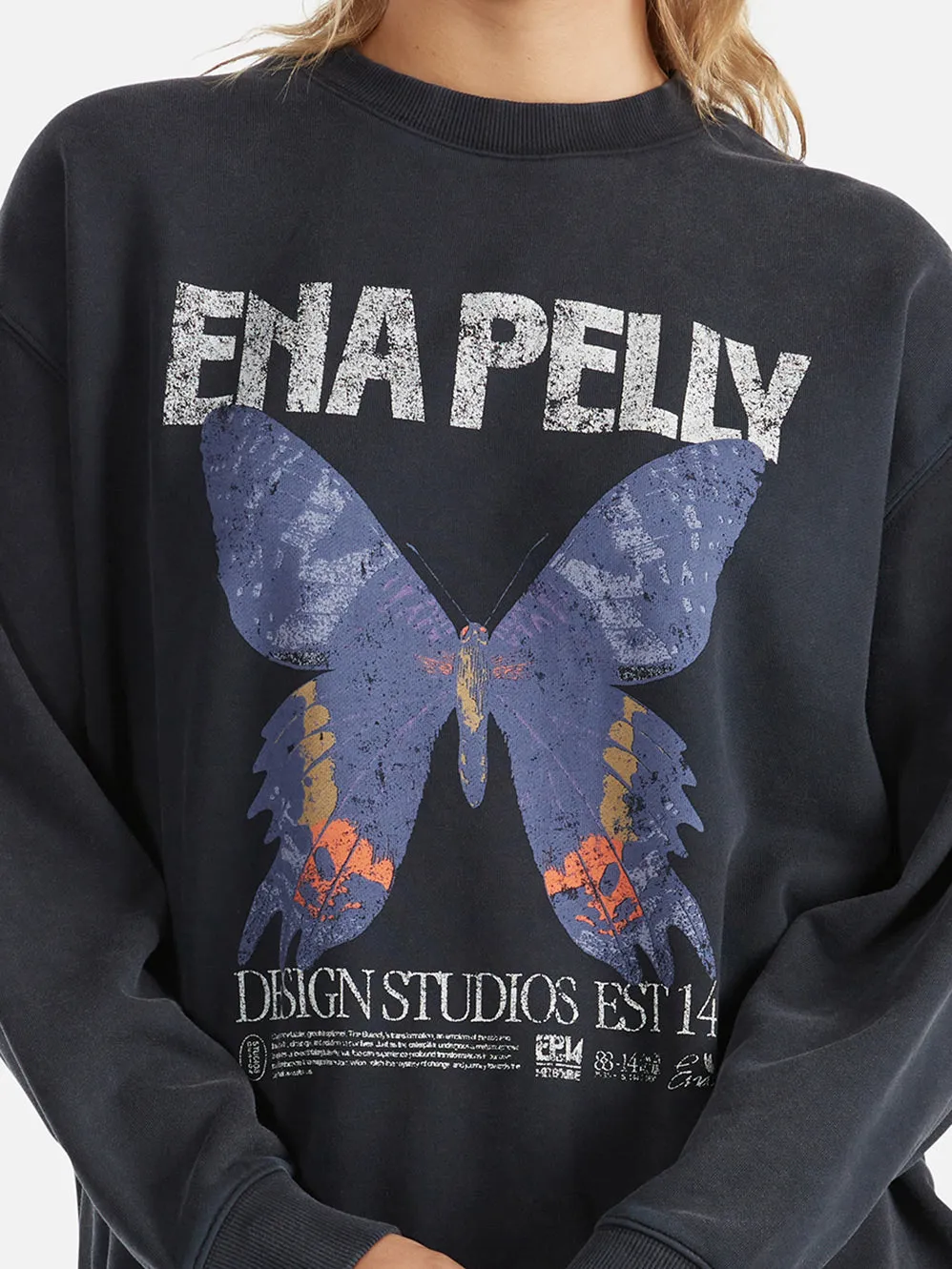 ENA PELLY LILLY OVERSIZED SWEATER - MORPH