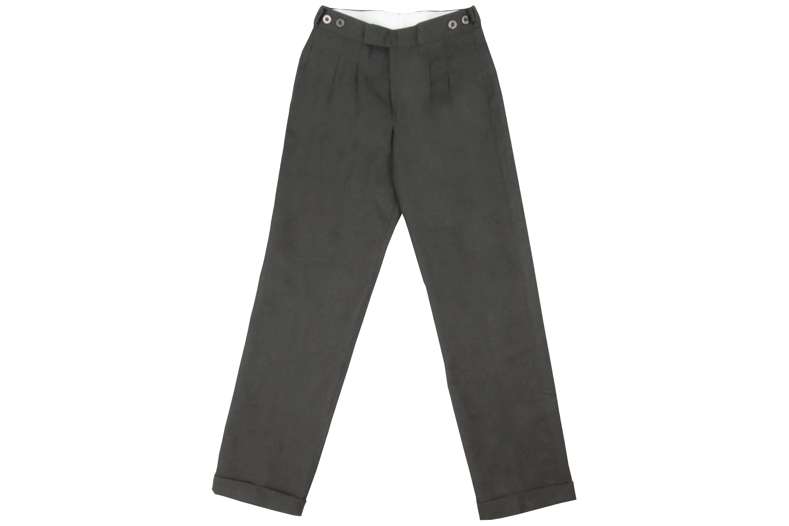 Extension Waistband Trouser - Grey