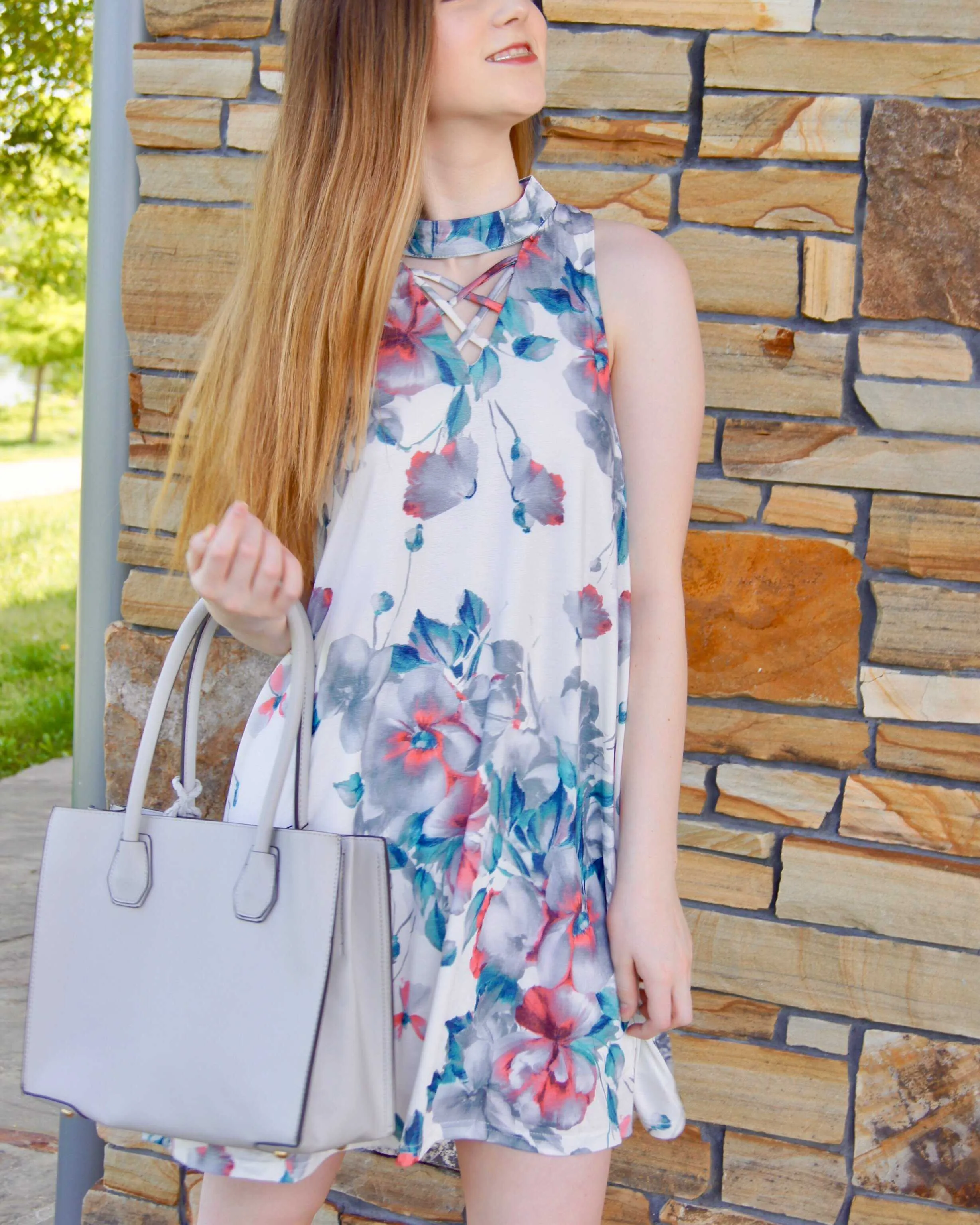 Falling In Love Floral Dress