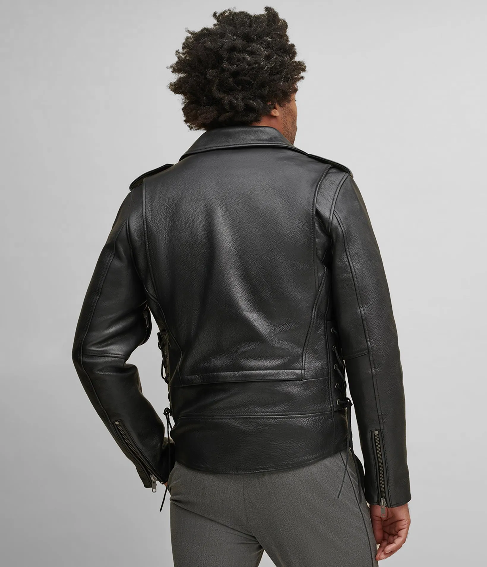 Finn Leather Rider Jacket With Thinsulate Lining