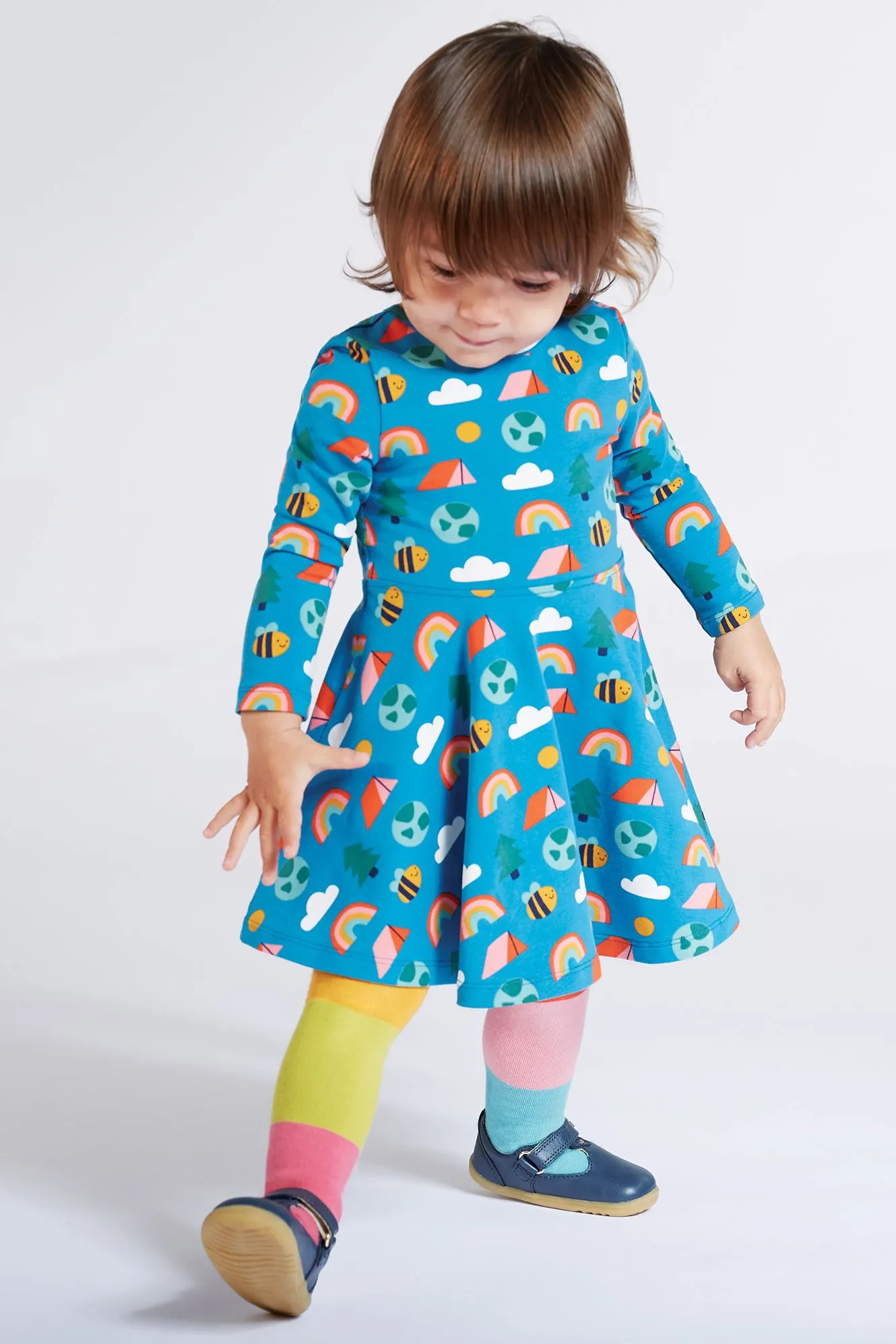 Frugi Baby Girls Norah Tights