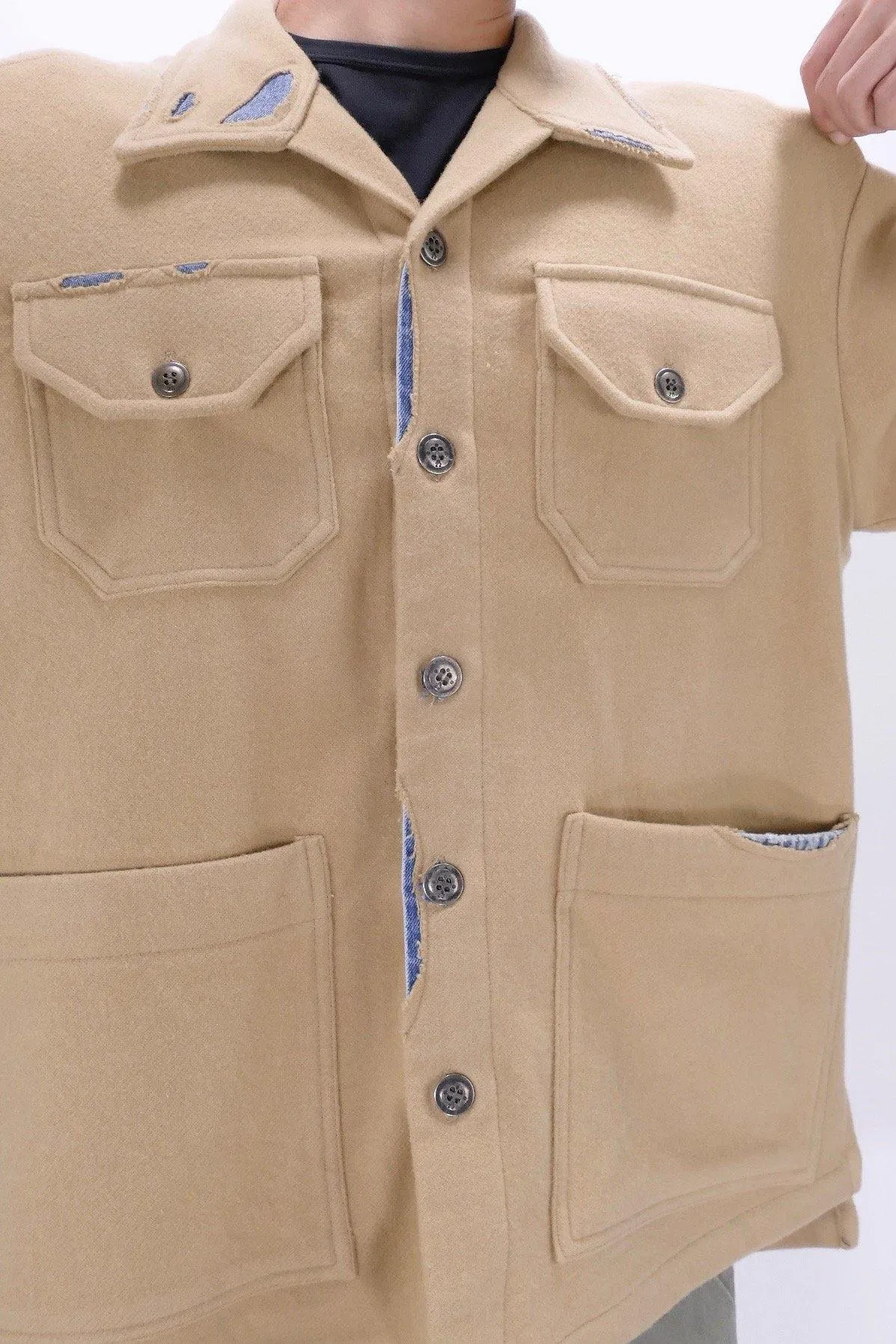 Greg Lauren Camel Work Jacket - Camel