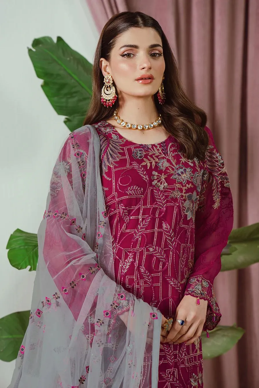 Gulaal Chiffon Suit