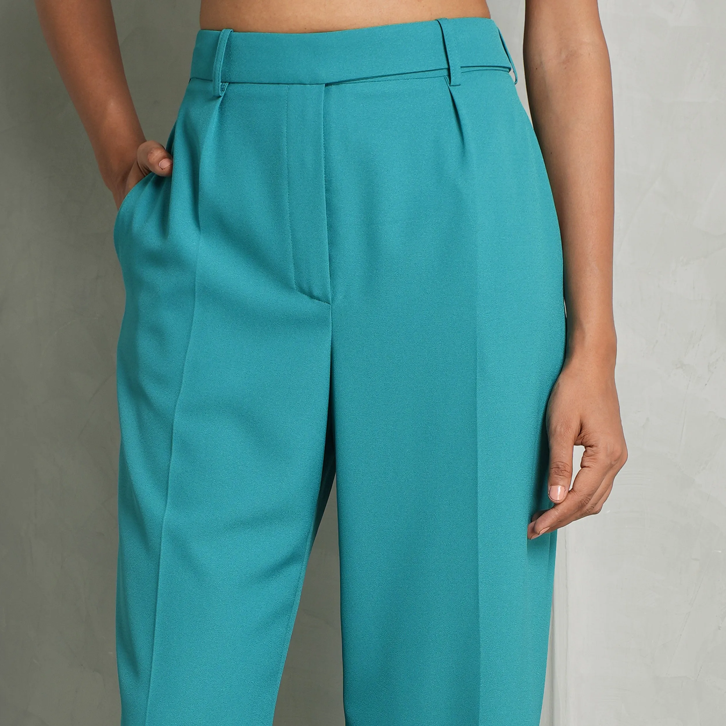 High-Waisted Trousers