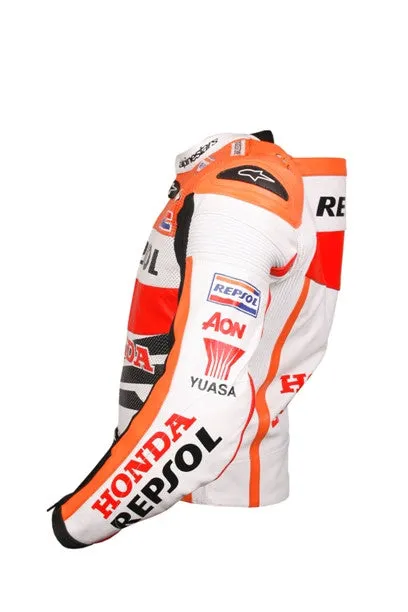 Honda repsol motorycle jacket with armor protection