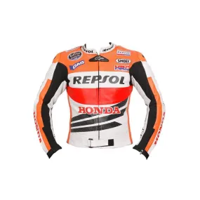 Honda repsol motorycle jacket with armor protection