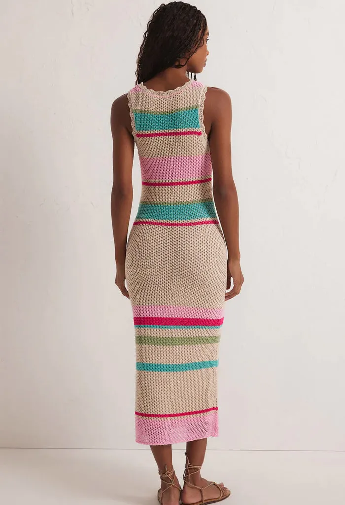 Ibiza Stripe Sweater Dress