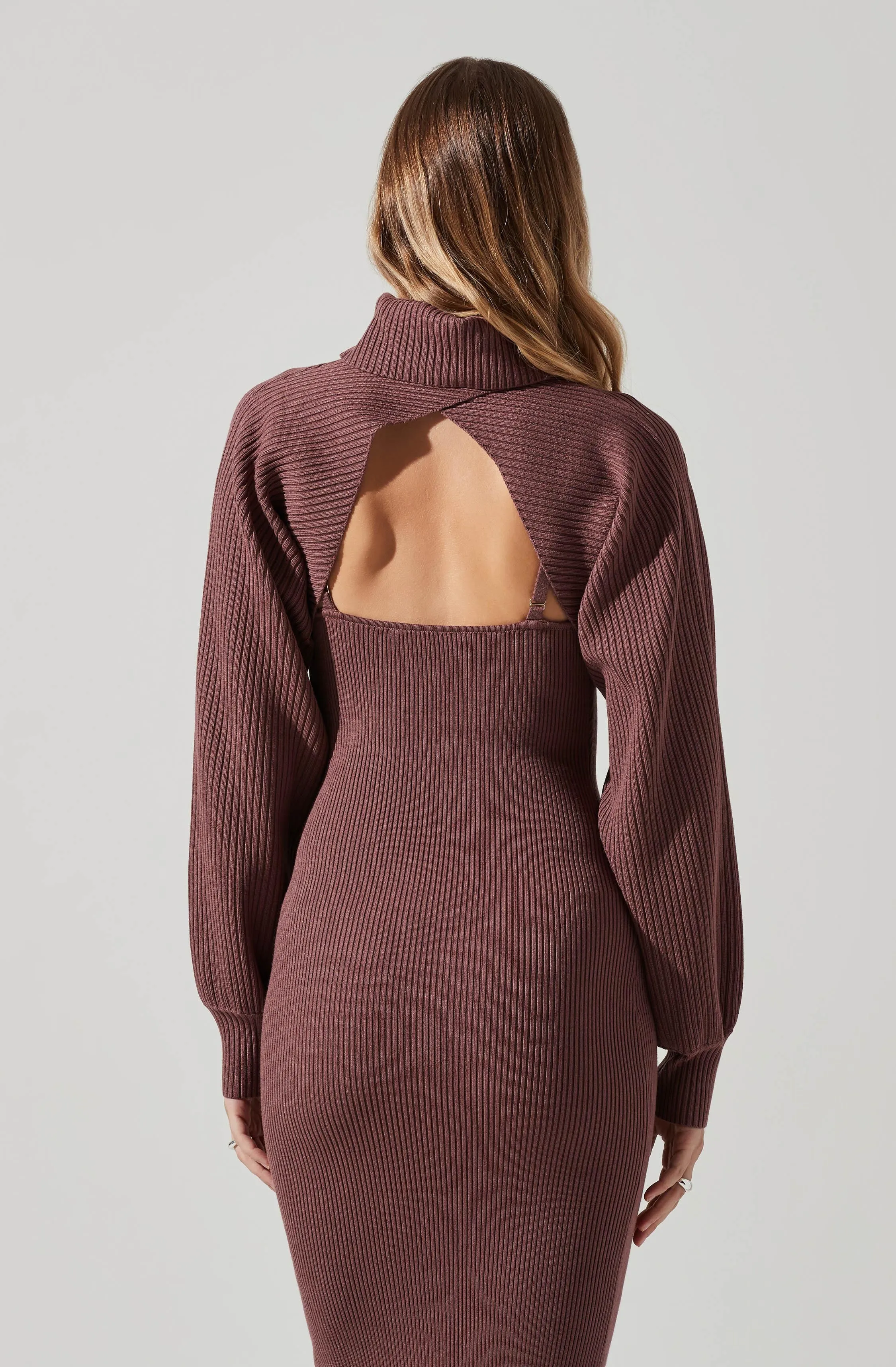 Jodie Bolero Midi Sweater Dress